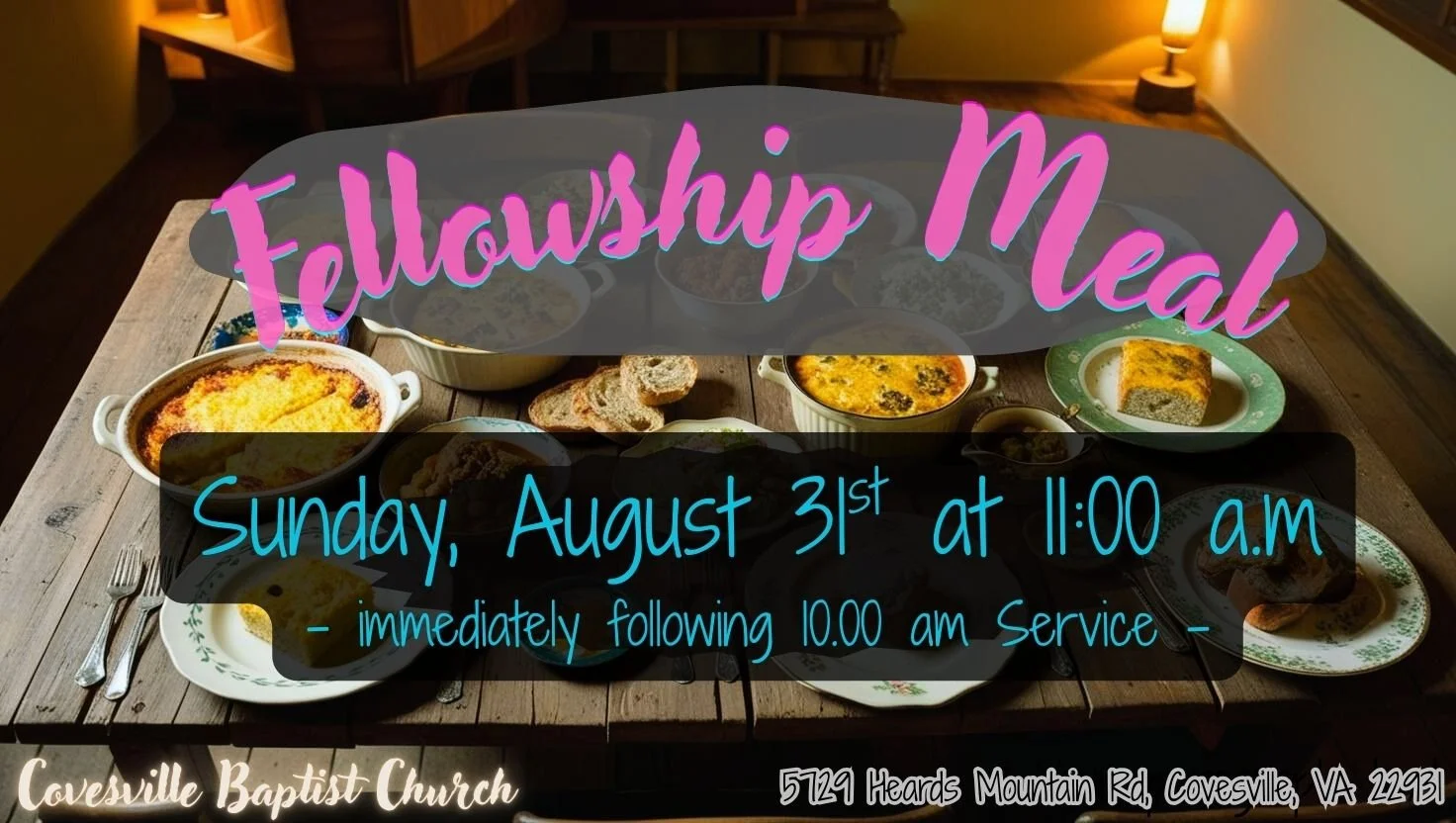 Fellowship Meal