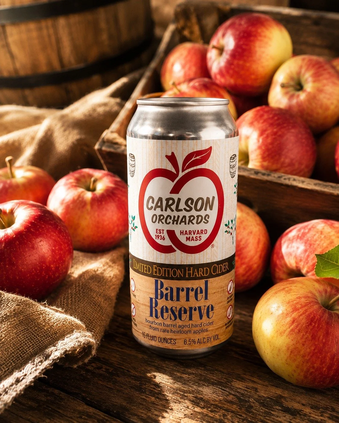 Final call for Barrel Reserve. 

This limited edition dry hard cider was aged in oak barrels for a smooth, deep finish with just the right touch of warmth and complexity. It&rsquo;s still hanging on at a few select retailers &mdash; and available at 