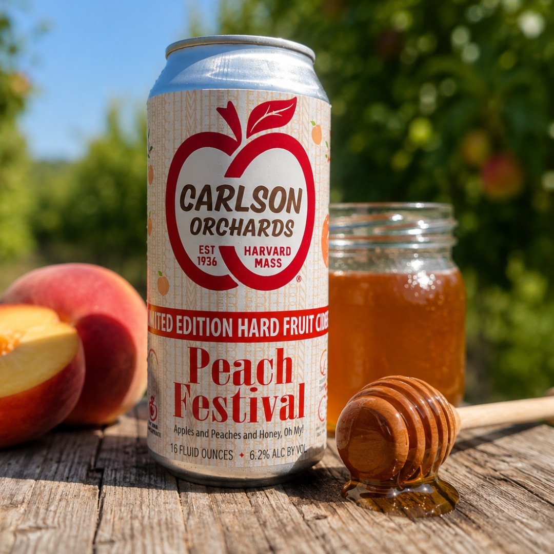 Peach season, in a can.

Our limited edition Peach Festival Hard Cider is officially on shelves now!

Made with crisp apples, juicy peaches, and a touch of local honey, Peach Festival captures some of our favorite flavors of the summer harvest in one