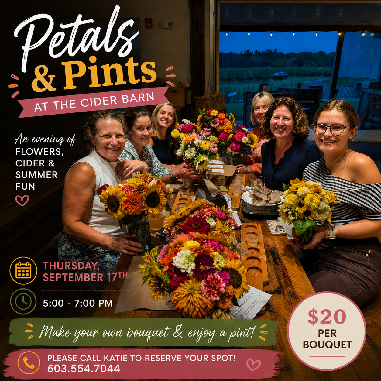 Petals &amp; Pints