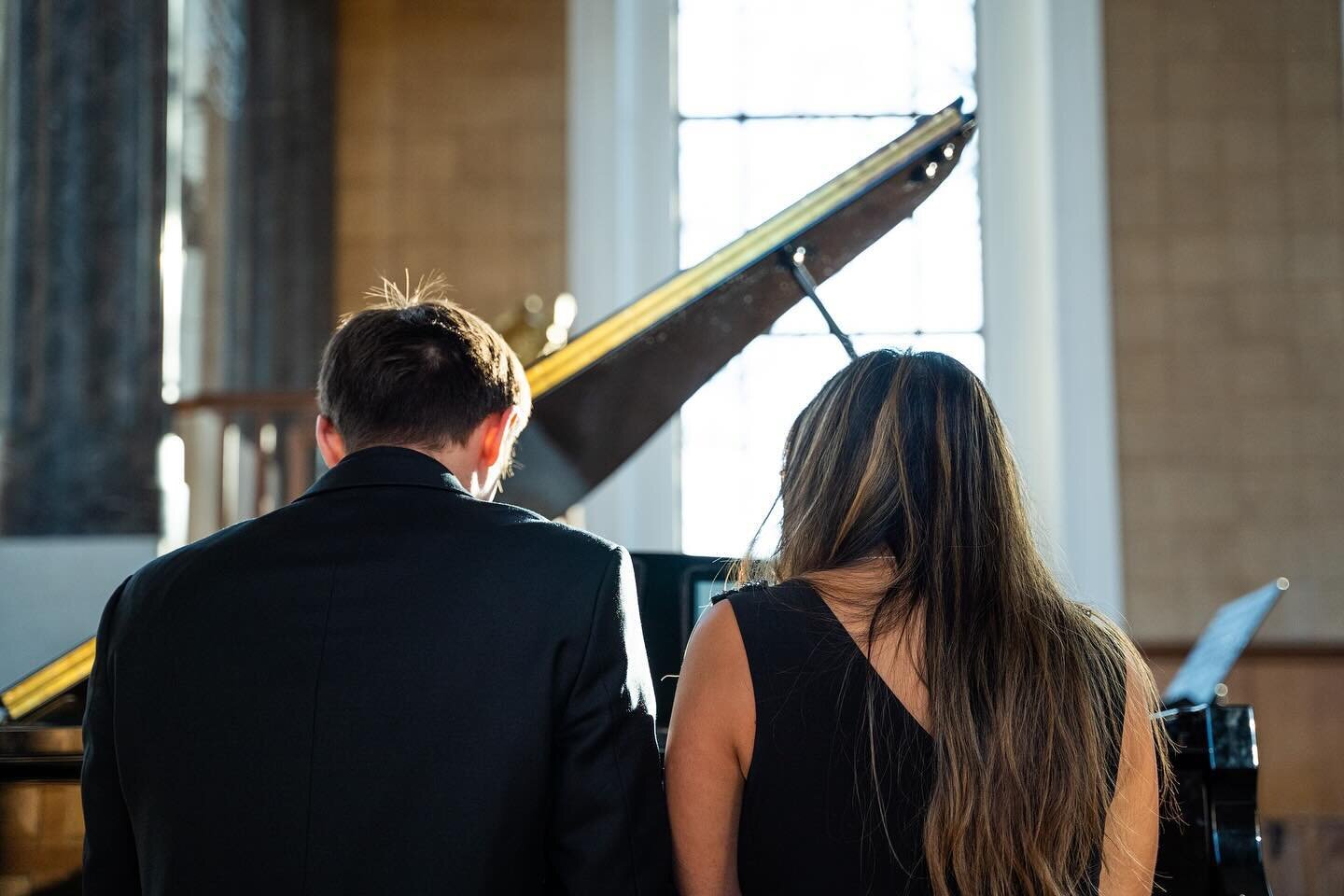 A little bit about us as The London Piano Duo 🫢

Distinguished for our collaborative concerts, the London Piano Duo specializes in bringing composers to life not only by showcasing their works but also by presenting audiences with captivating storie