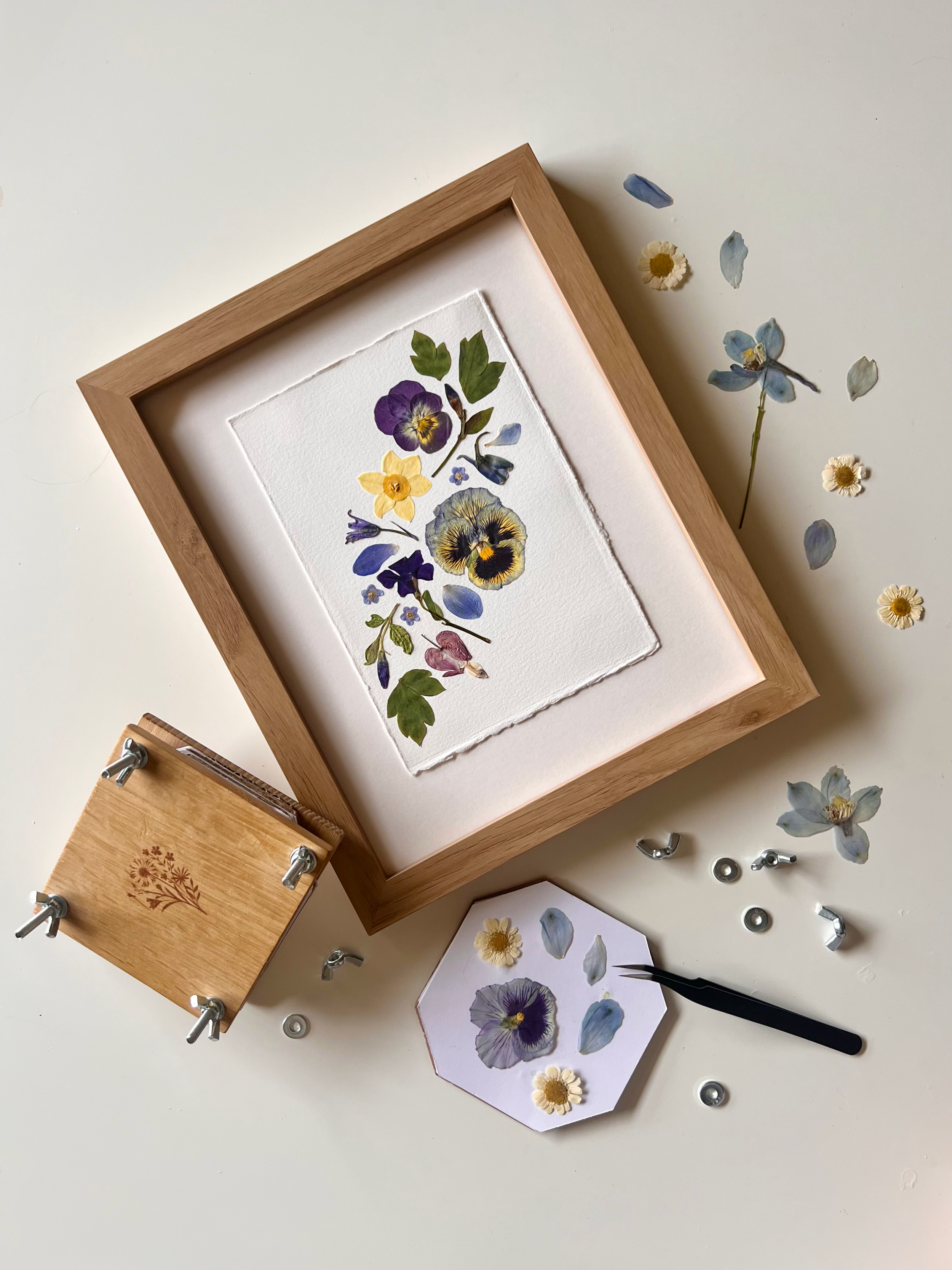 Build + Design Flower Press Workshop