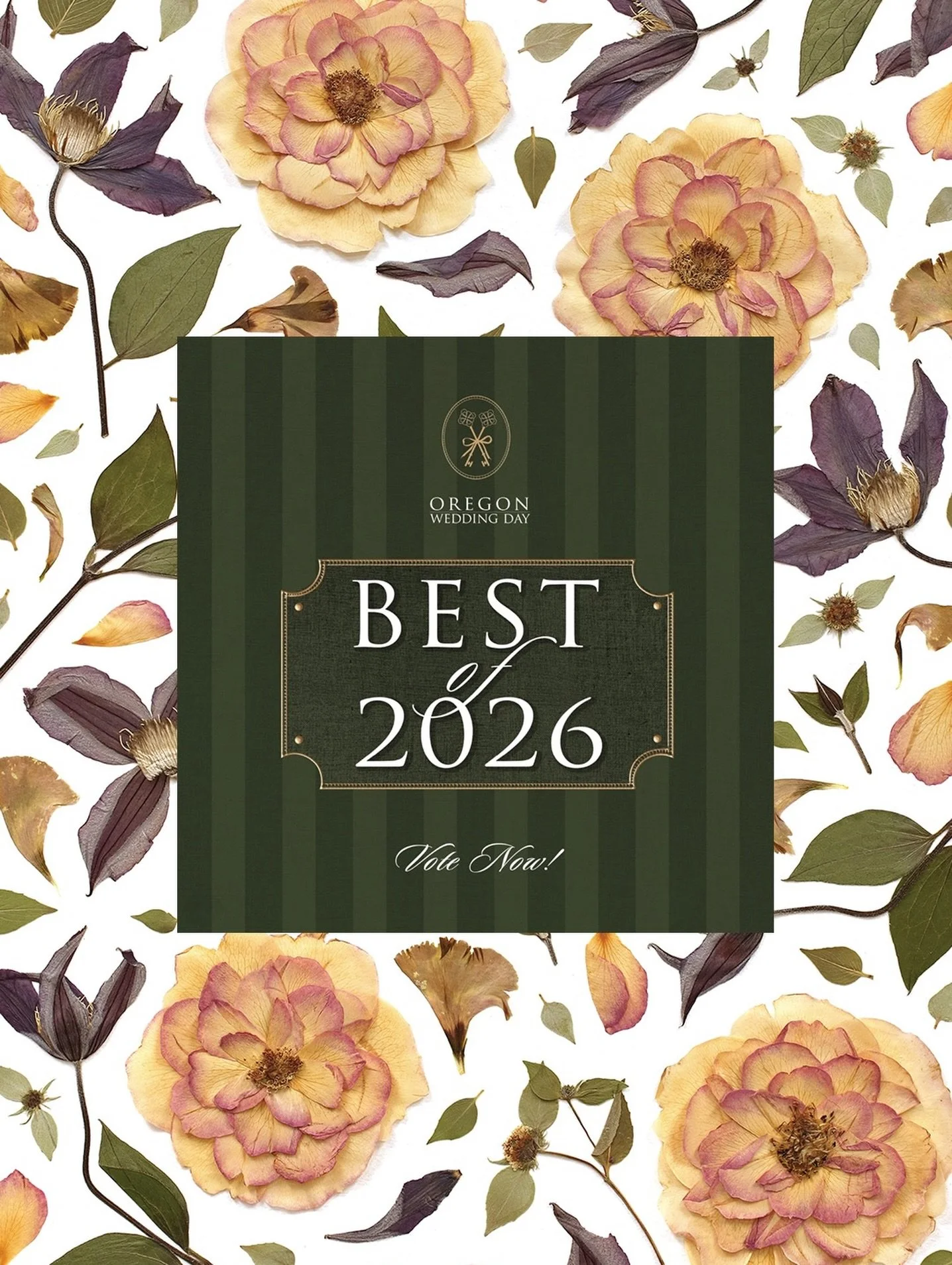 Ah so incredibly excited to be a New Business finalist for Oregon Wedding Day's Best of 2026! The recognition alone from fellow business owners, friends, clients, in and outside of the industry is amazing! ❤️ 

If you're a vendor and would like to vo