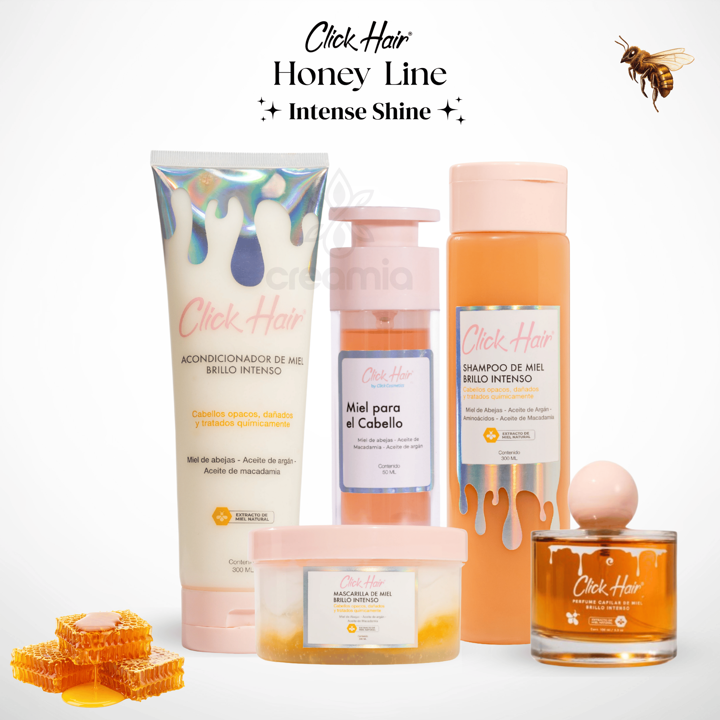 Click Hair Honey Line 5 Pack