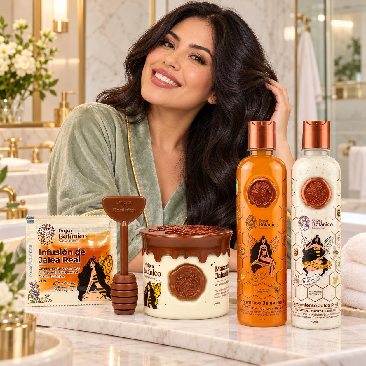 Royal Jelly Haircare Ritual in a Luxe Bathroom.png