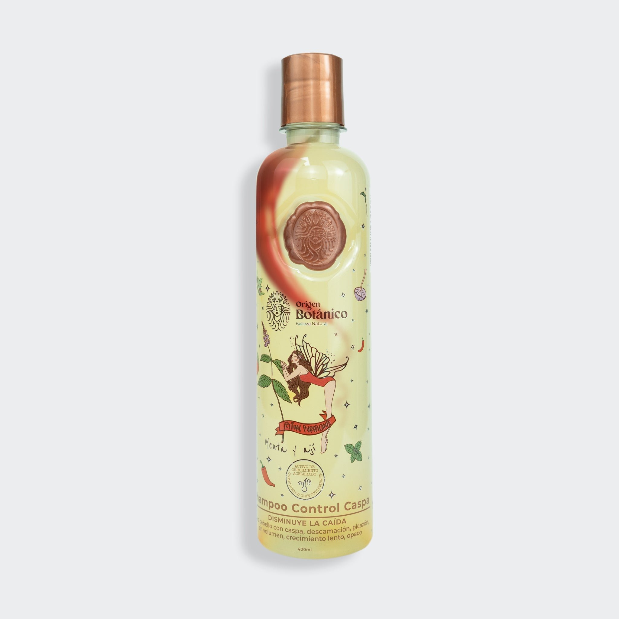 Origen Botanico Dandruff Control Shampoo with Mint and Chili