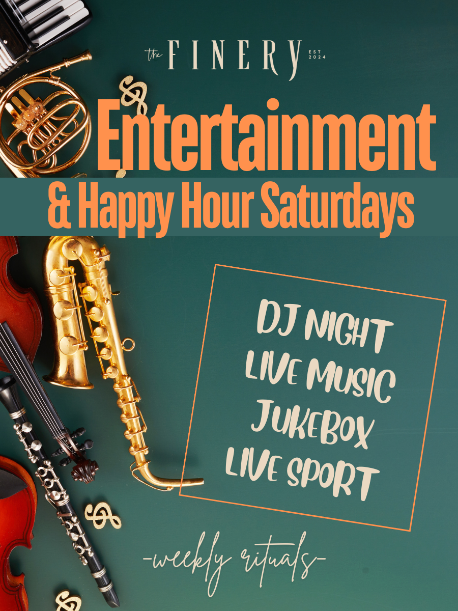 Fom live music nights to seasonal feasts the finery is the place to be
