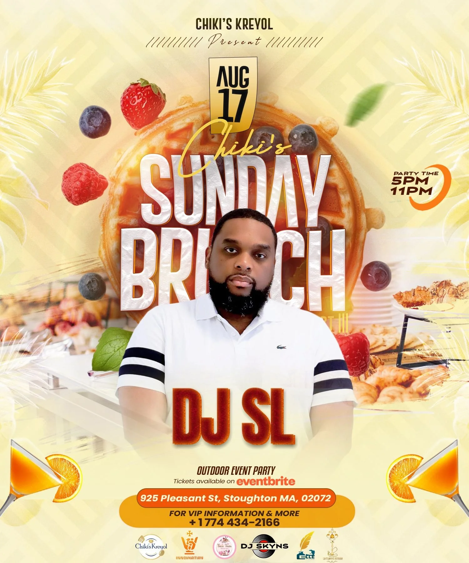 Chiki Sund Brunch - DJ SL - August 17.jpg