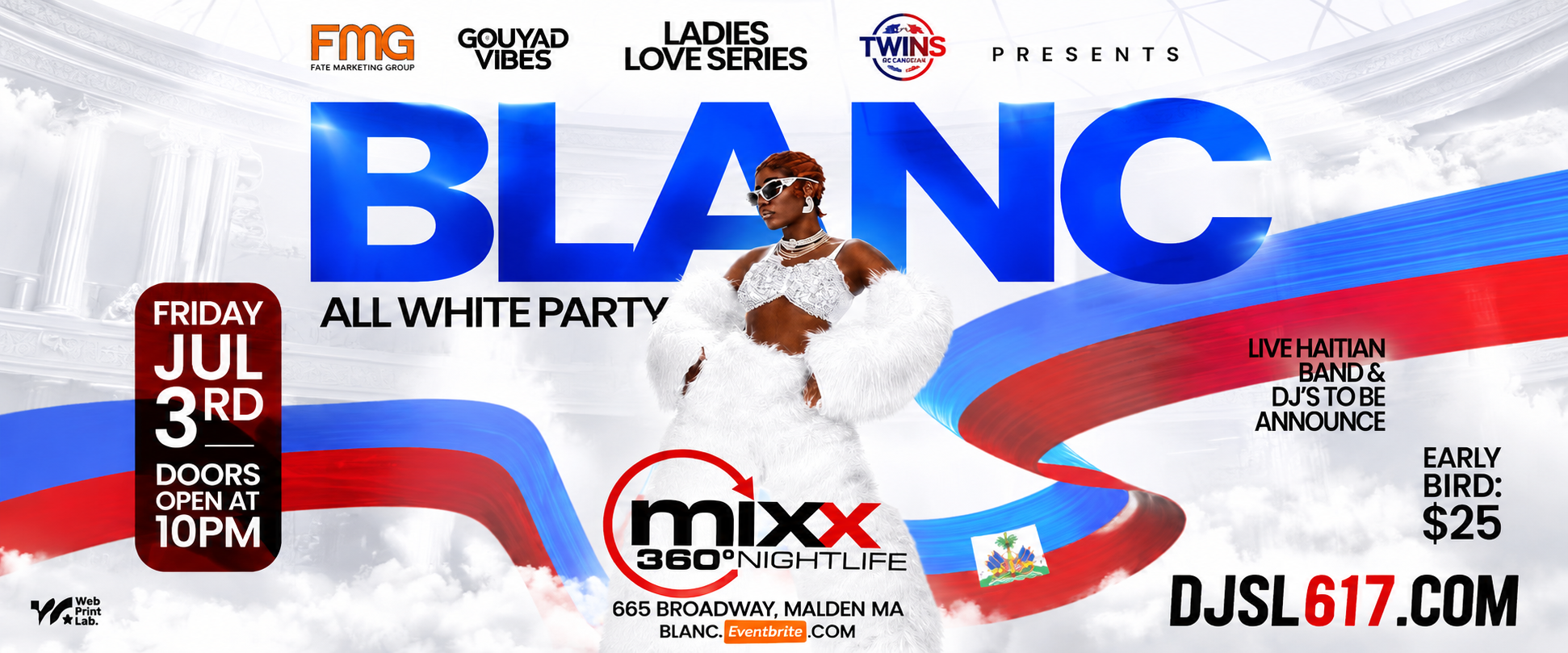 Blanc all-white party promo.png