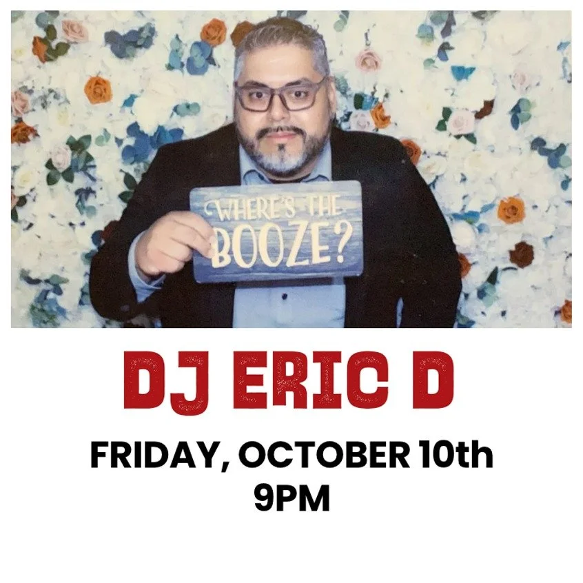 FRIDAY NIGHT DJ @ SAGEBRUSH

DJ ERIC D @ericd45 
FRIDAY, OCTOBER 10th
9PM

🎧 DJ Eric D

A true L.A. original, DJ Eric D has been bringing the party to life across Los Angeles, the Valley, and Ventura for over 35 years &mdash; spinning at some of the