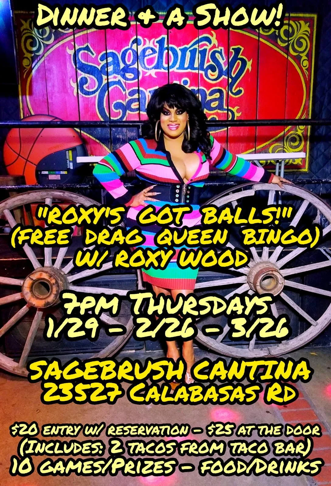 Bingo with Roxy Wood