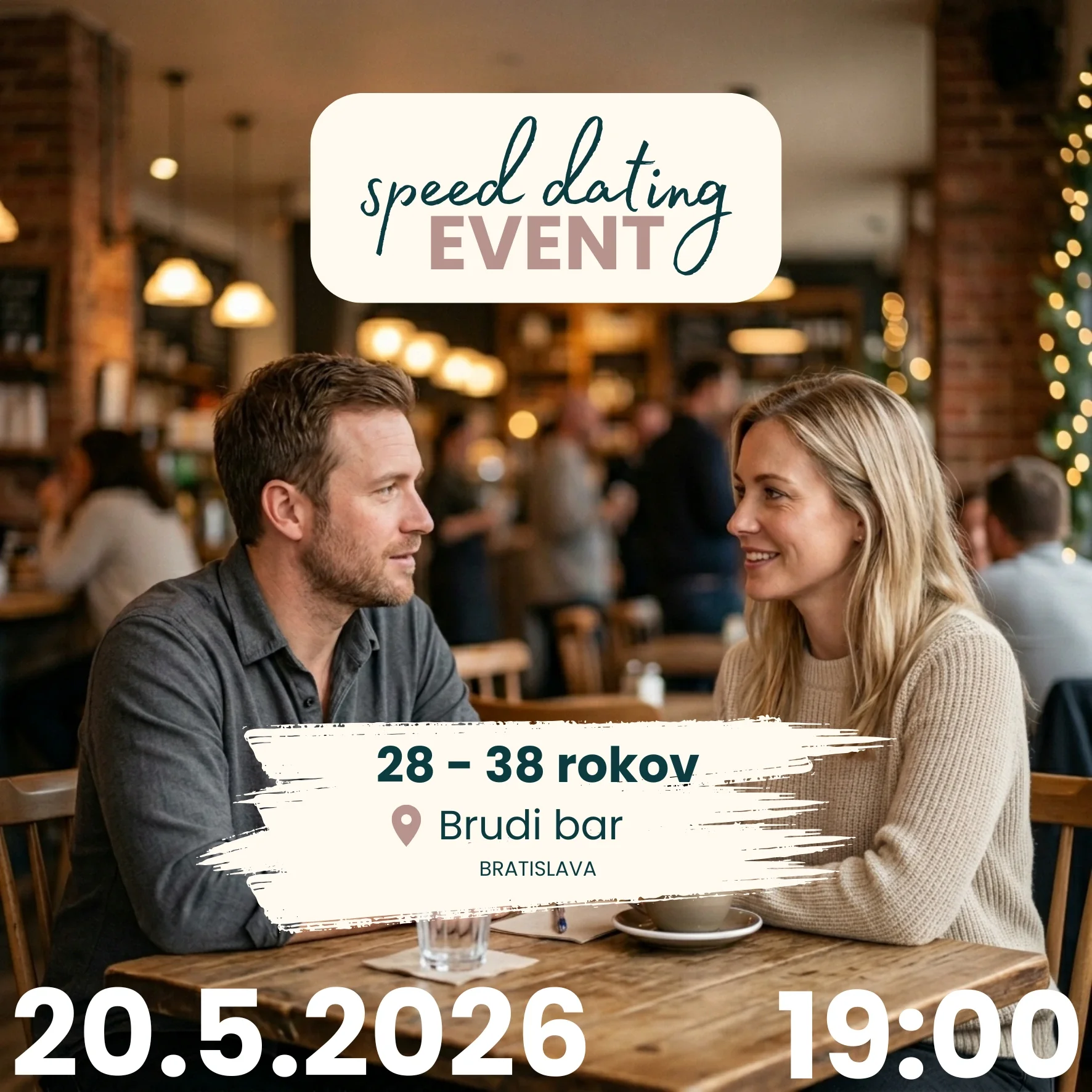 Rýchle rande 28 - 38 rokov