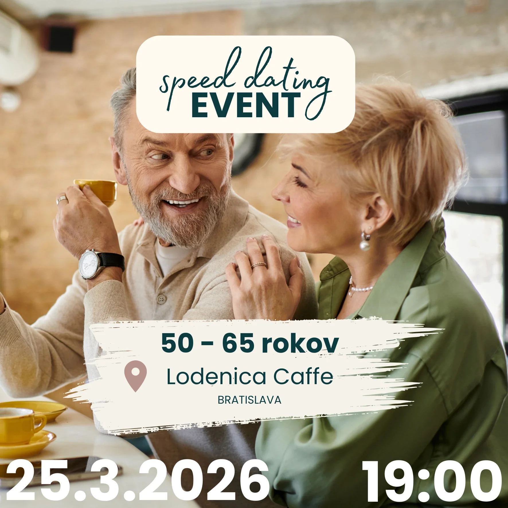 Rýchle rande 50 - 65 rokov