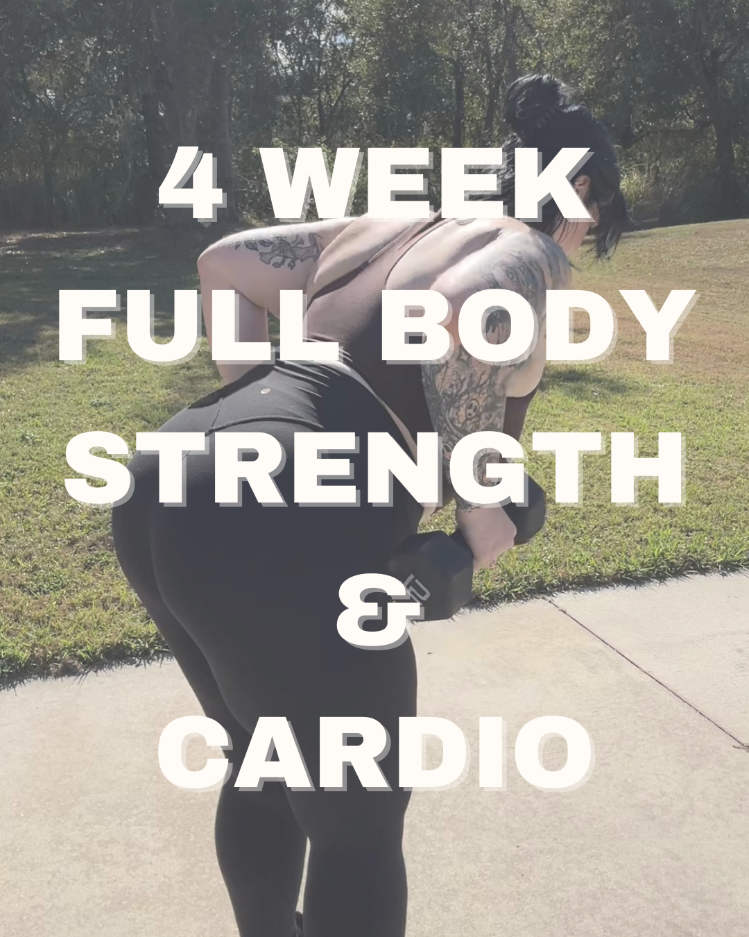 4 Week Full Body Program — Sydney Alexis Coaching