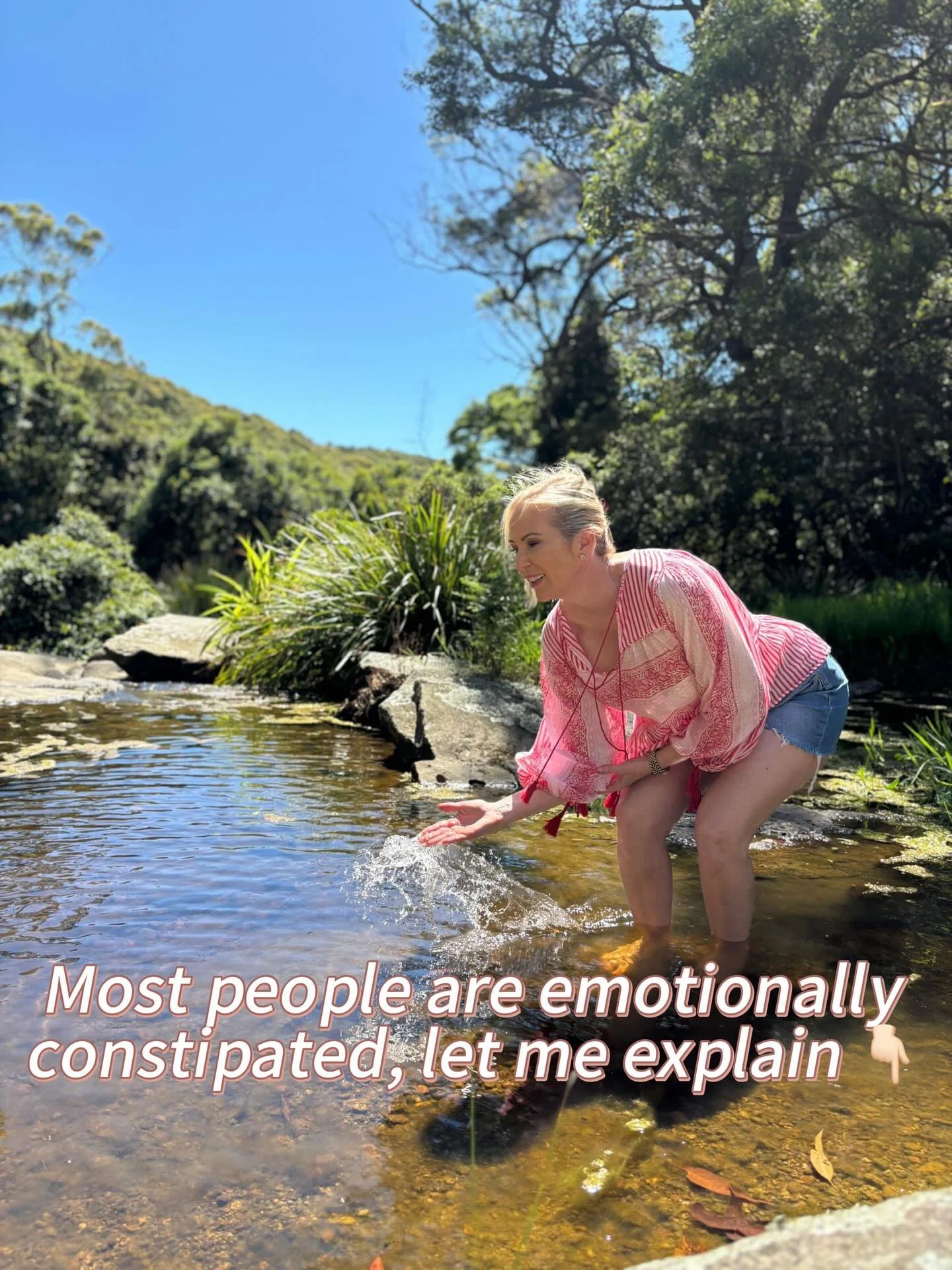 💫 Most people are emotionally constipated.
Let me explain.

So many people are disconnected from their emotions &mdash; not because they&rsquo;re broken, but because at some point, it became unsafe to feel.

When difficult emotions arise, they eithe