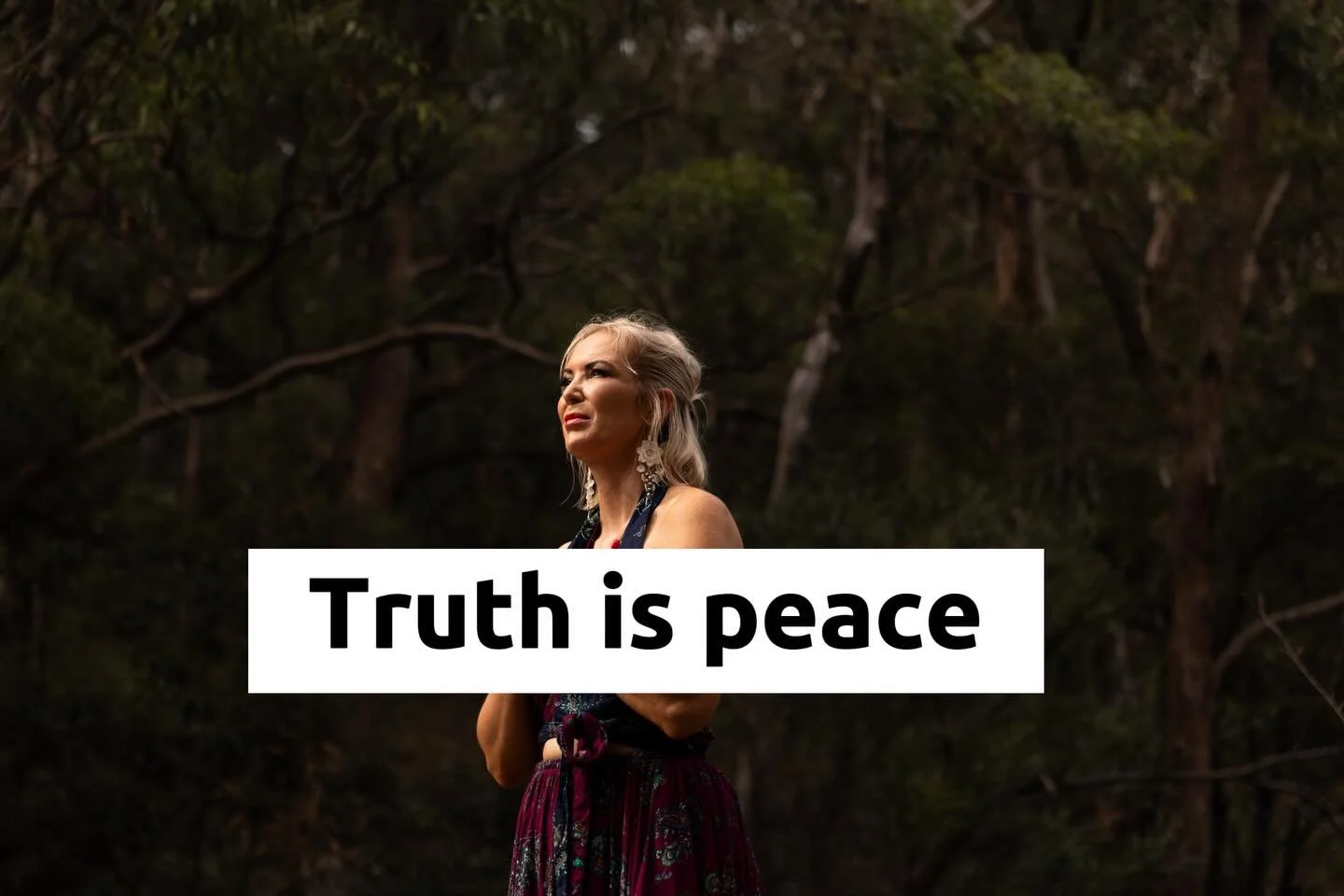 Truth is peace ~ as I have healed, I live by this mantra. 

🦋When we tell the truth - we have peace.
🫶When we live in truth - we have peace.
🦋When we speak our truth - we have peace.

When you heal and find your authentic self, truth is going to b