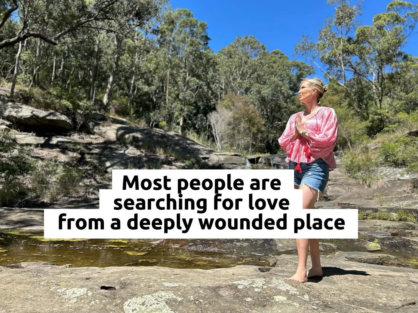 As a therapist and someone who was deeply wounded myself, I believe most of us are searching for love from a deeply wounded place and that place is abandonment. 

The problem with searching for love from a deeply wounded place is that we don&rsquo;t 
