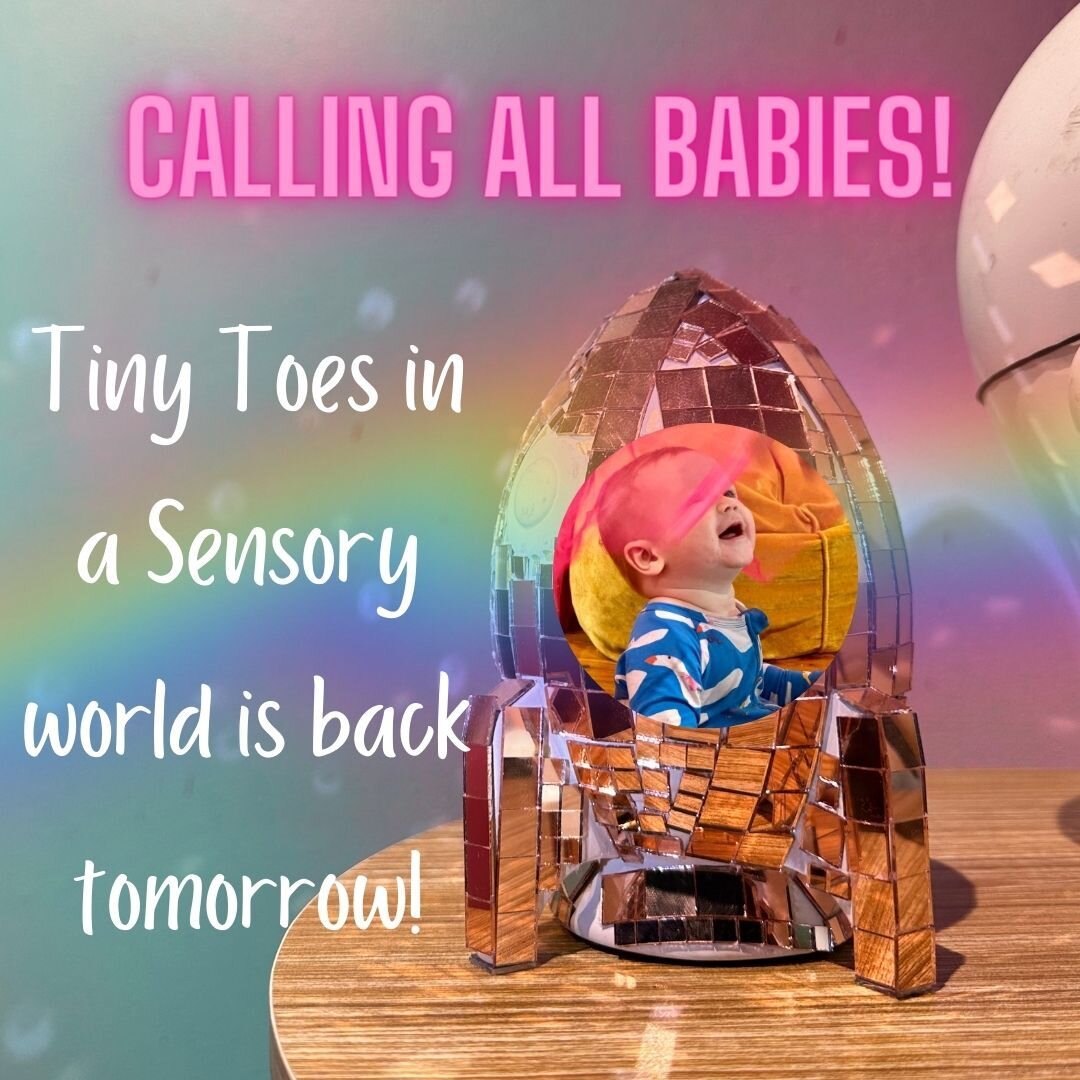 We are back tomorrow for more Sensory cuteness for our tiniest bloopers! 

Join us from 9.30am - 10.30am for joyful exploration, baby led play and connection.

time to slow down and create space for your littlest love.

More info and RSVP @off.withth