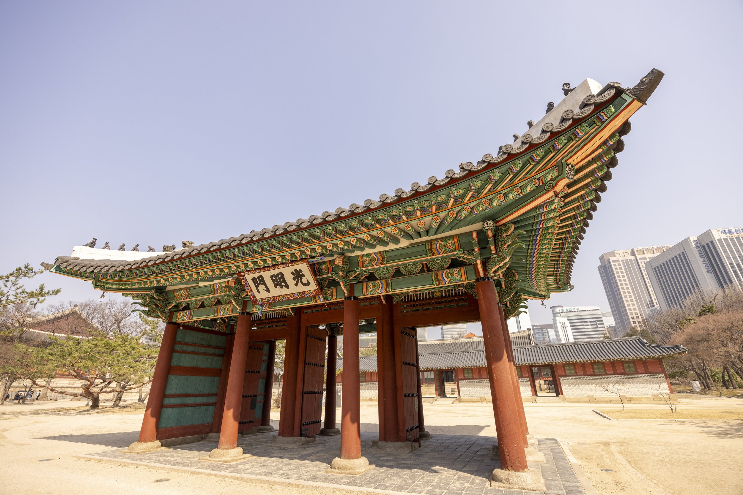 Pavilion at Deoksugung Palace, Seoul