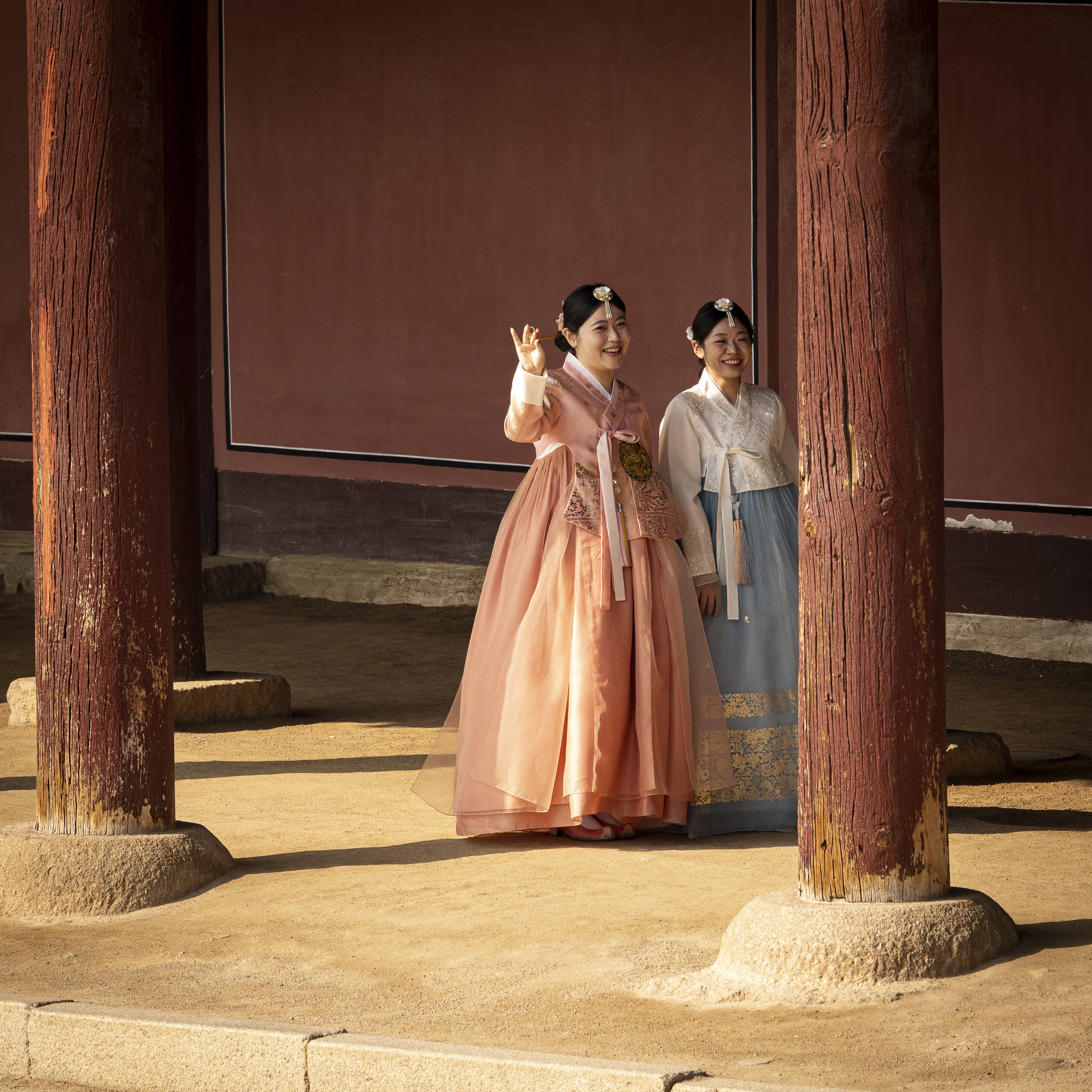 Photoshoot at Gyeongbokgung Palace, Seoul