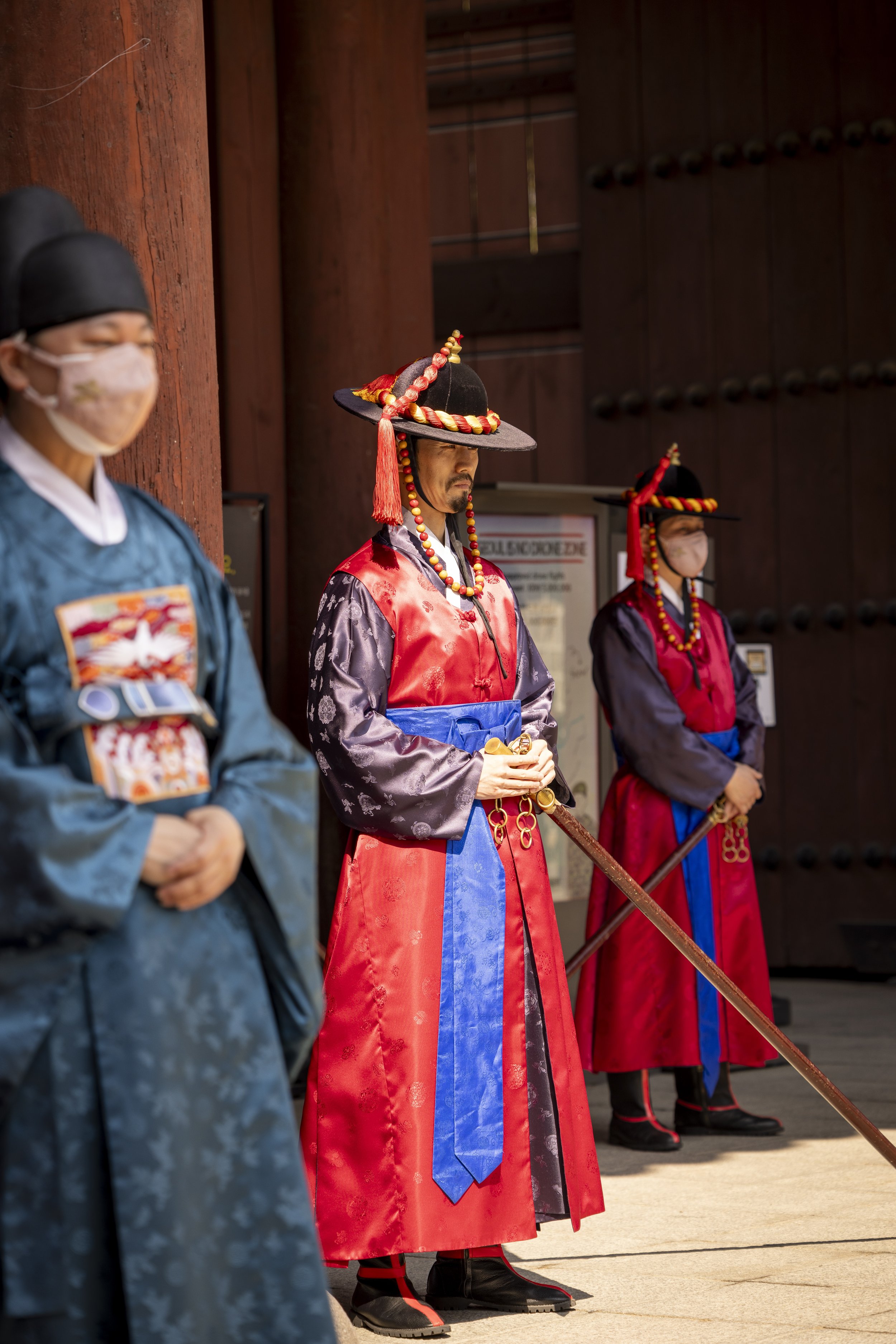 Palace Guards, Deoksugung Palace, Seoul