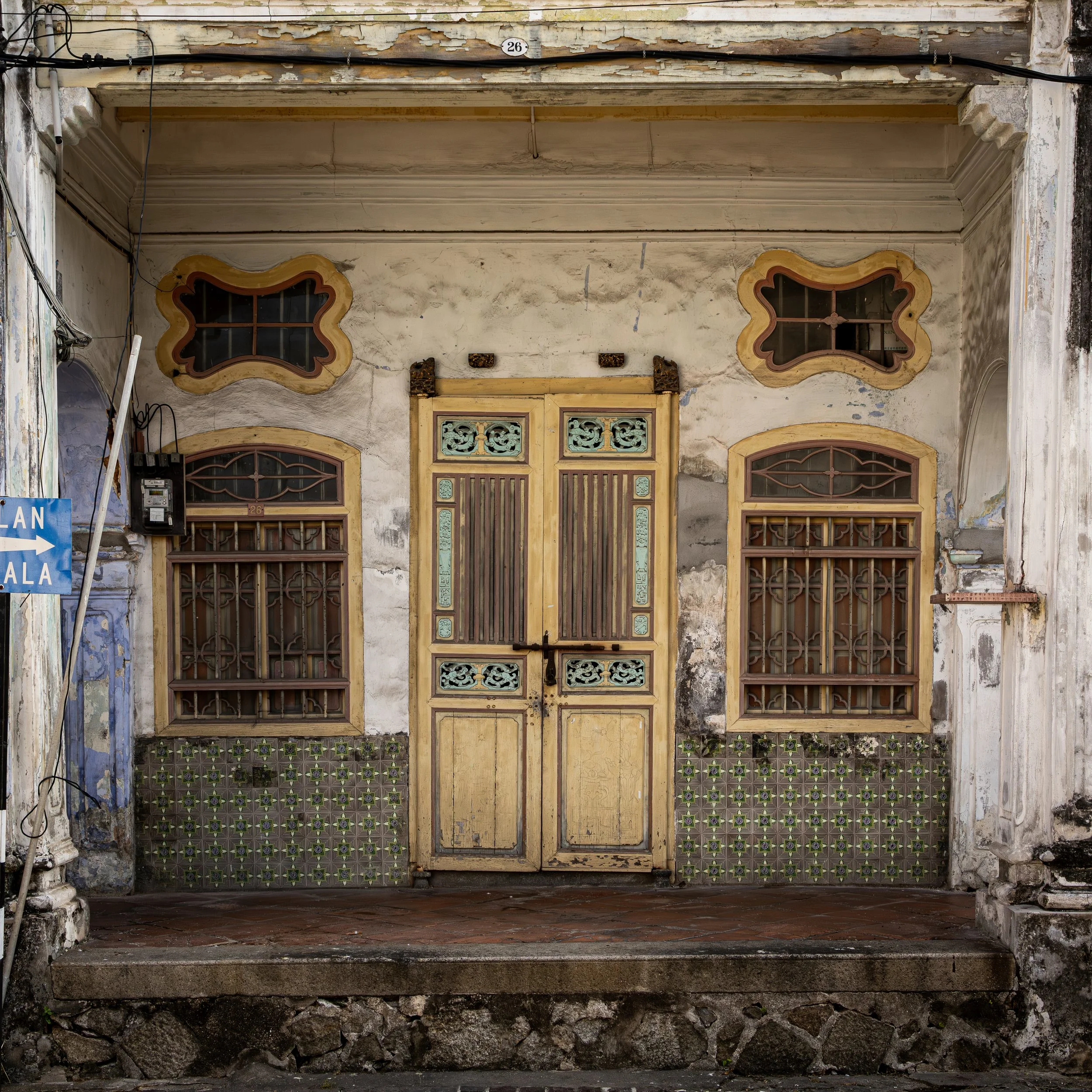 Traditional House, Stewart Lane, George Town, Penang, Malaysia