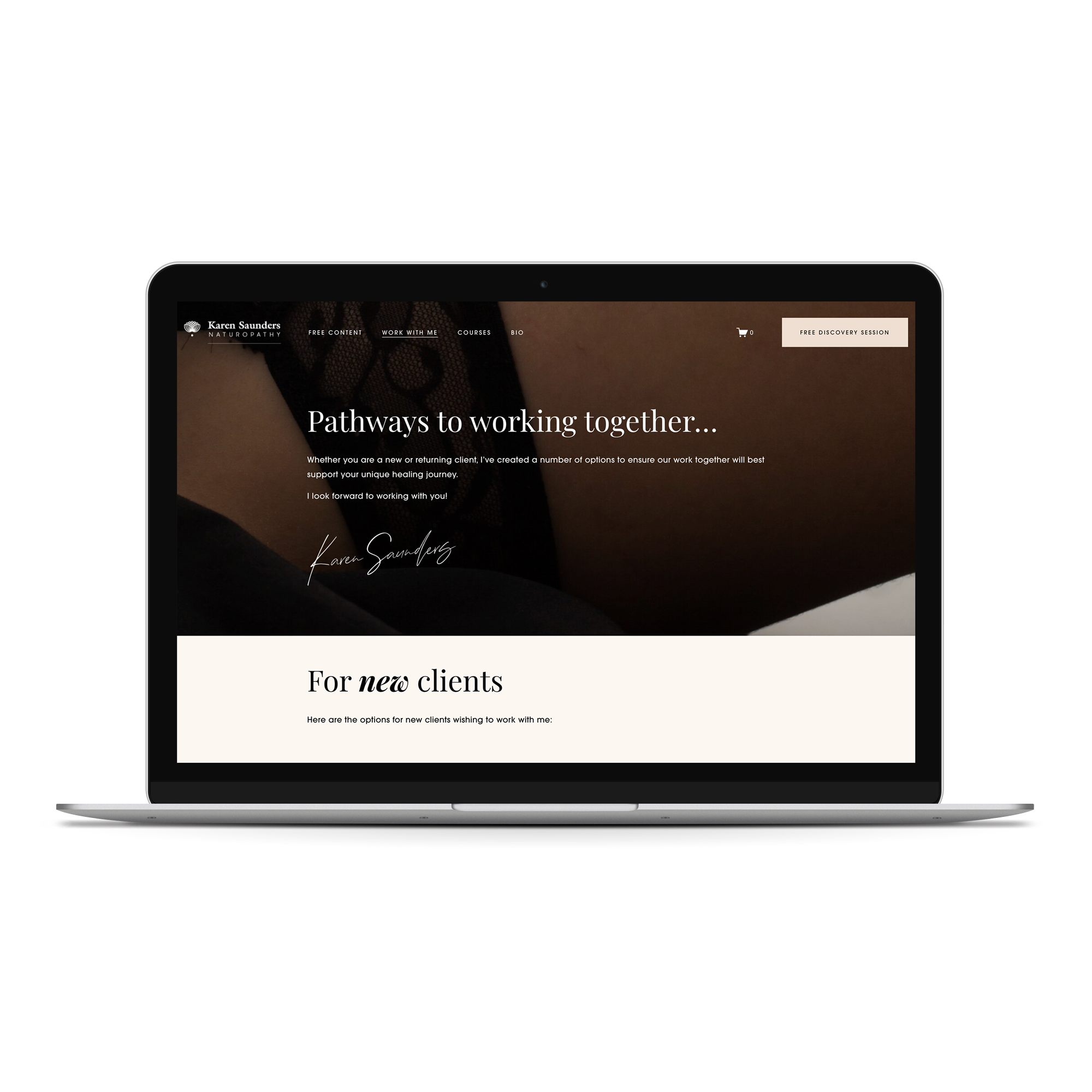 Web design and customer experience design by Sophie Custance web designer in Melbourne