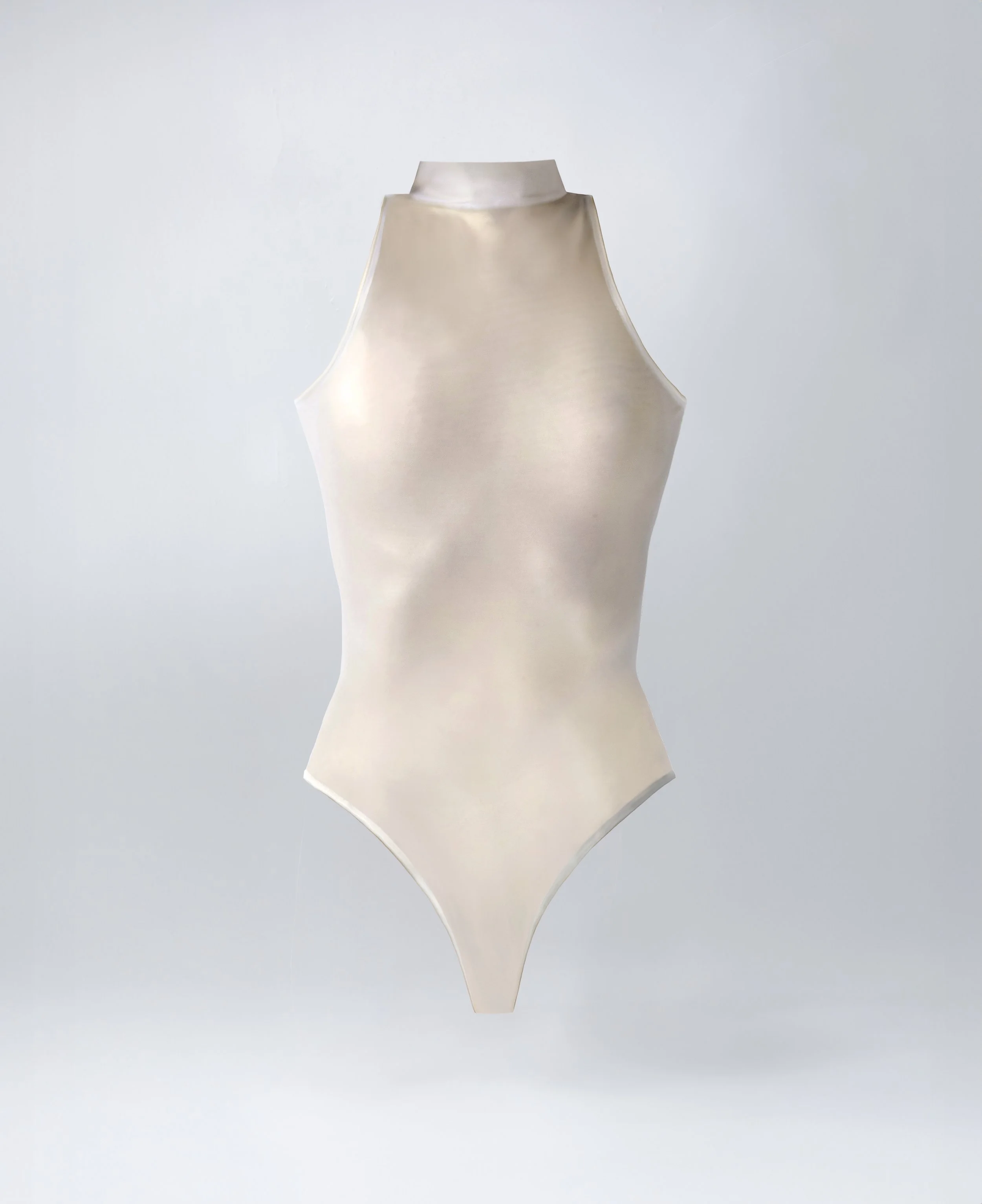 Gold Iridescent Bodysuit  Matias Cativa Design