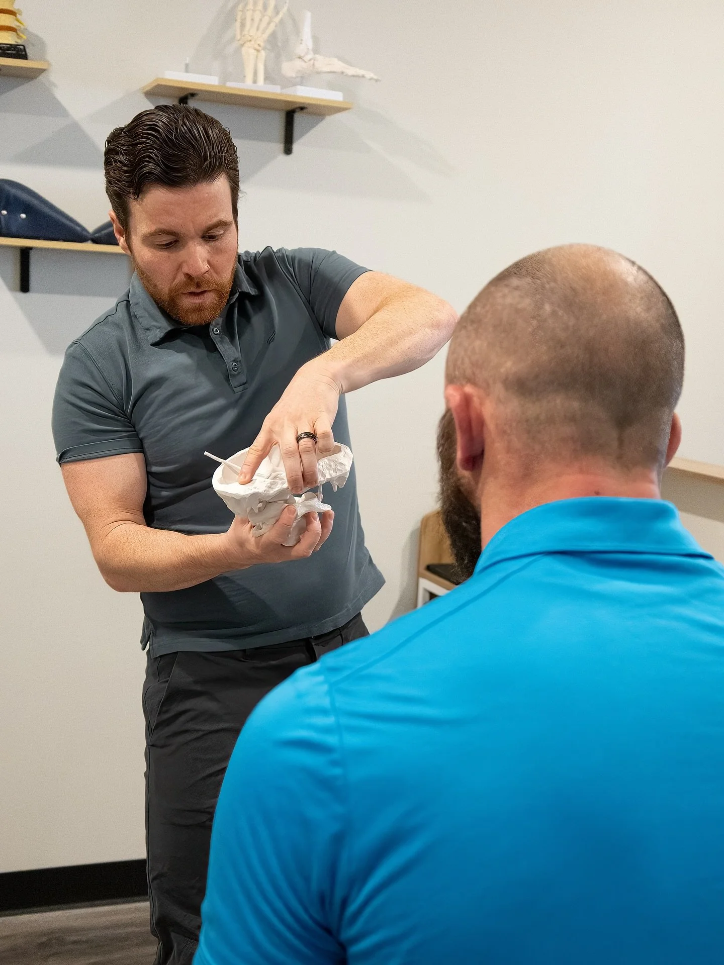 The base of your skull, called the occiput, and the first bone in your spine, the atlas (C1), are two of the most important joints in your body to keep mobile. 💫

When these joints become restricted, it can create tension and pressure that often lea