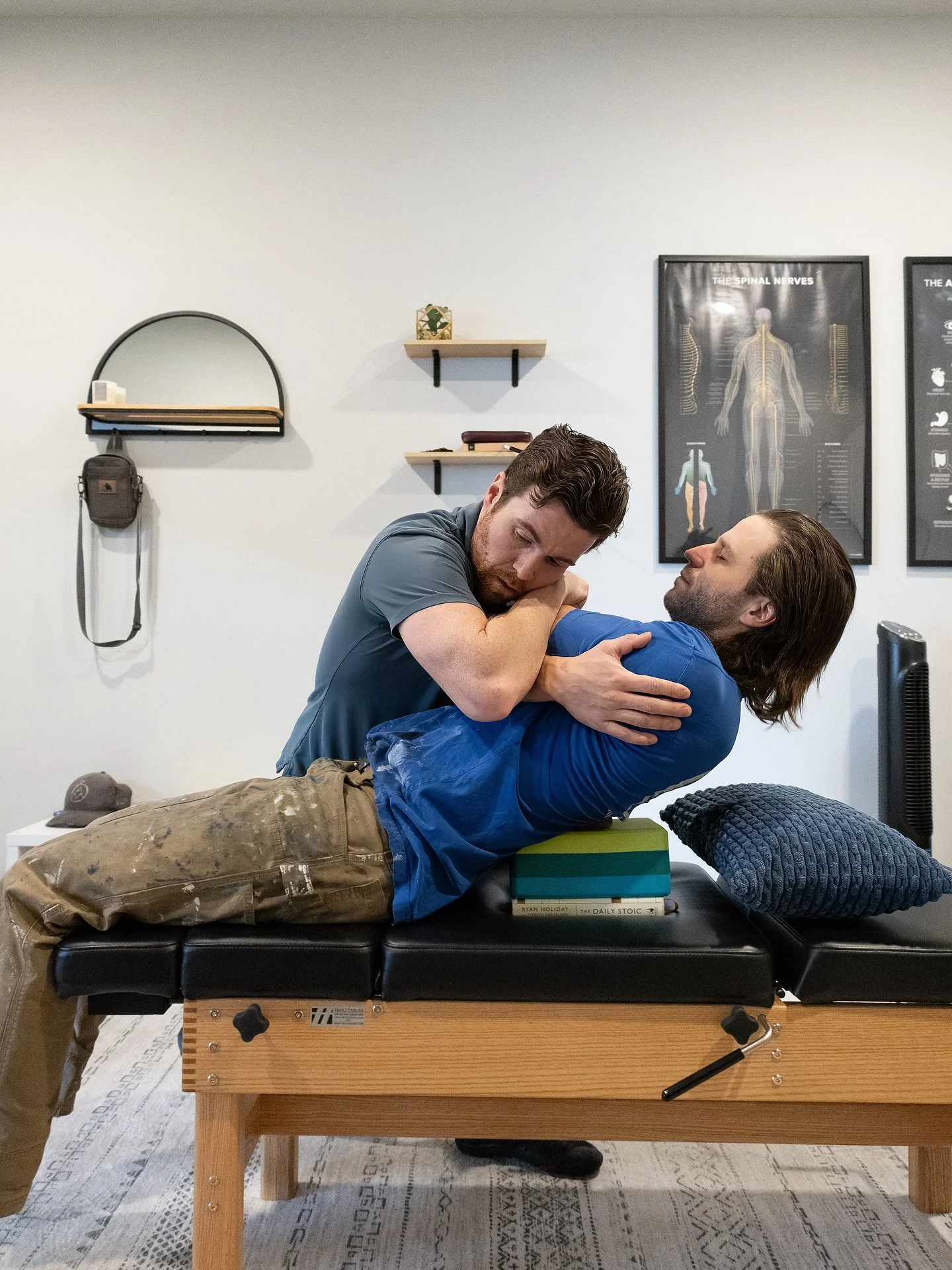 The holidays usually mean more sitting &mdash; long drives, flights, hours at airports, and time on the couch with family.
 And your L5 disc, the very last disc between your spine and sacrum, feels it the most.
This disc is the most weight-bearing di