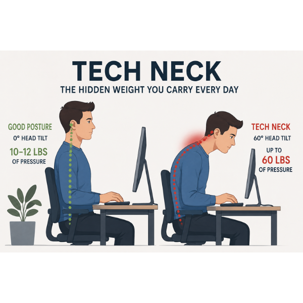 Why Tech Neck Is More Than Just “Bad Posture”