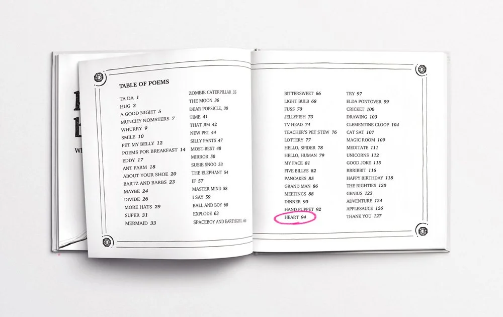 Creating “Heart” in Poems for Breakfast