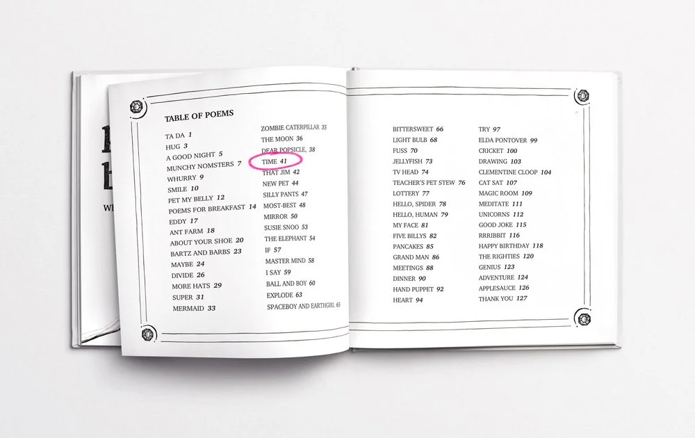 Creating “Time” in Poems for Breakfast