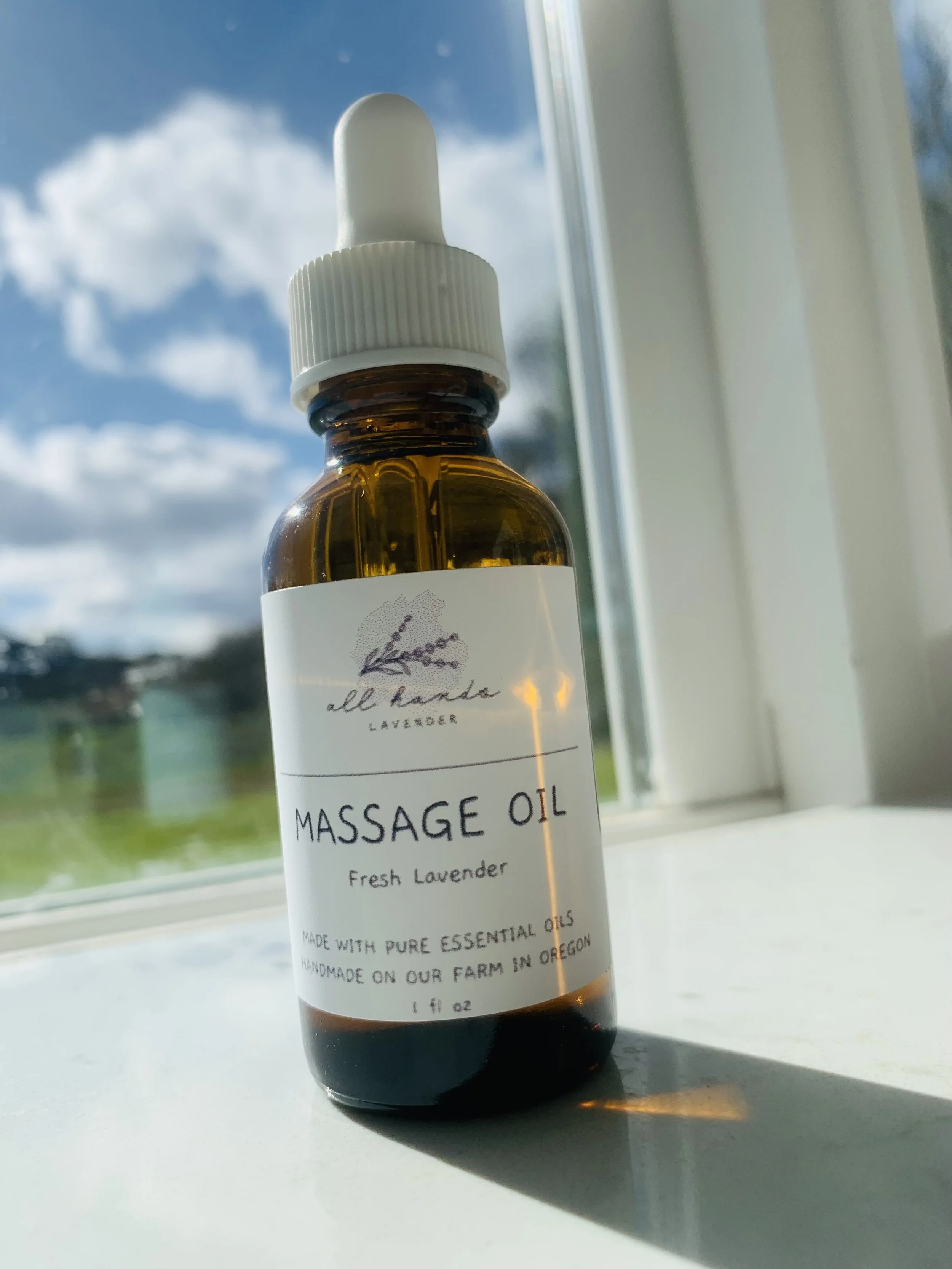 Lavender Massage Oil