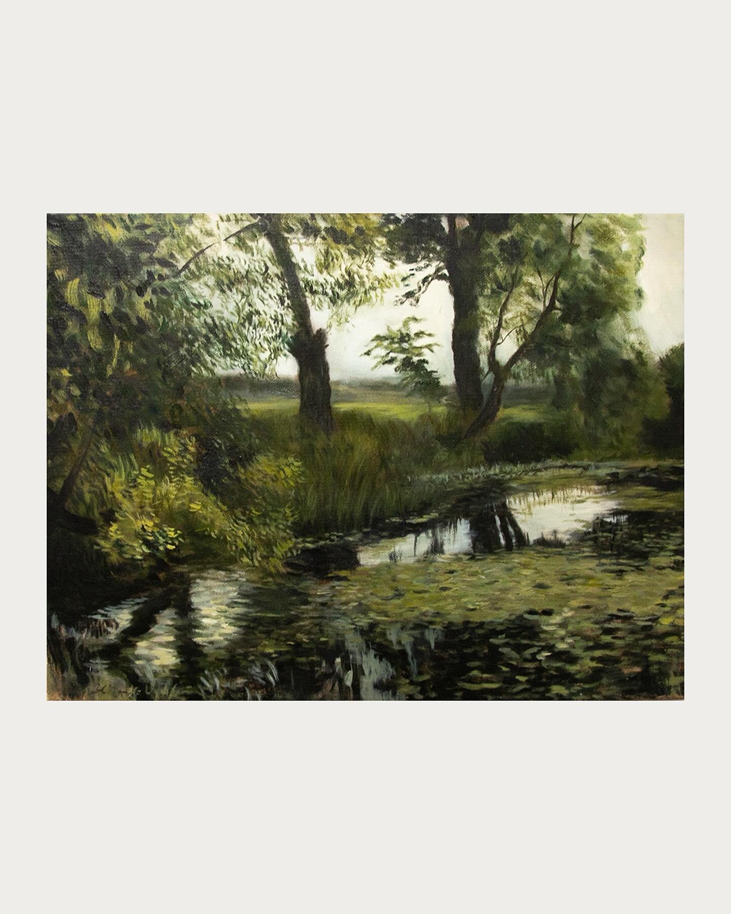 &ldquo;After Levitan&rdquo; by @mikaaubin 

Currently on view in Location, Location, Location, a group exhibition.

Schedule your visit at link in bio.

For inquiries, contact gallery@deixisofficial.com

#MikaAubin