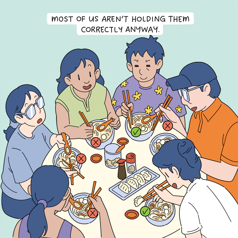 Tropic down Under: Chopsticks