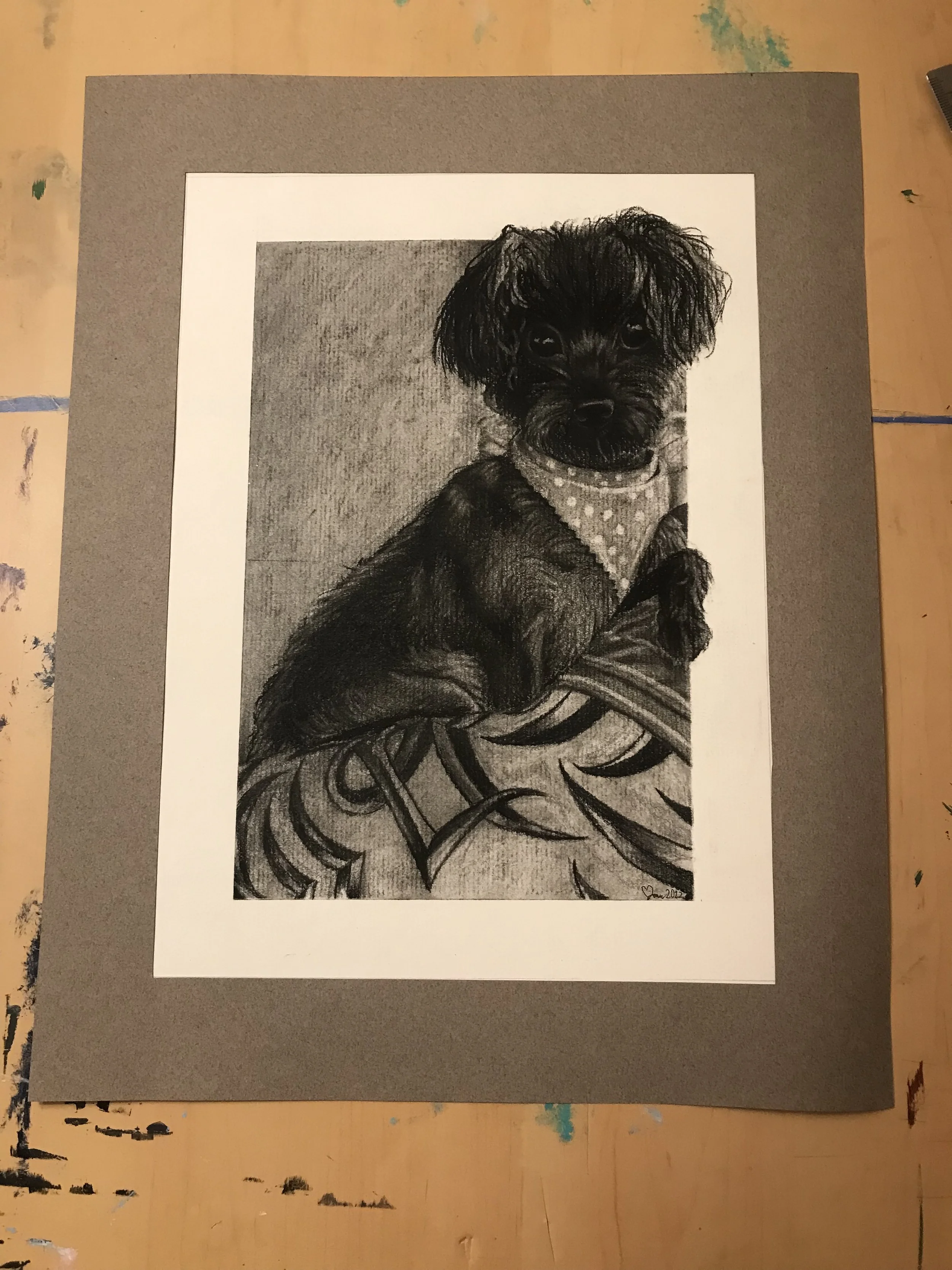 Portrait of a dog 1- 2022