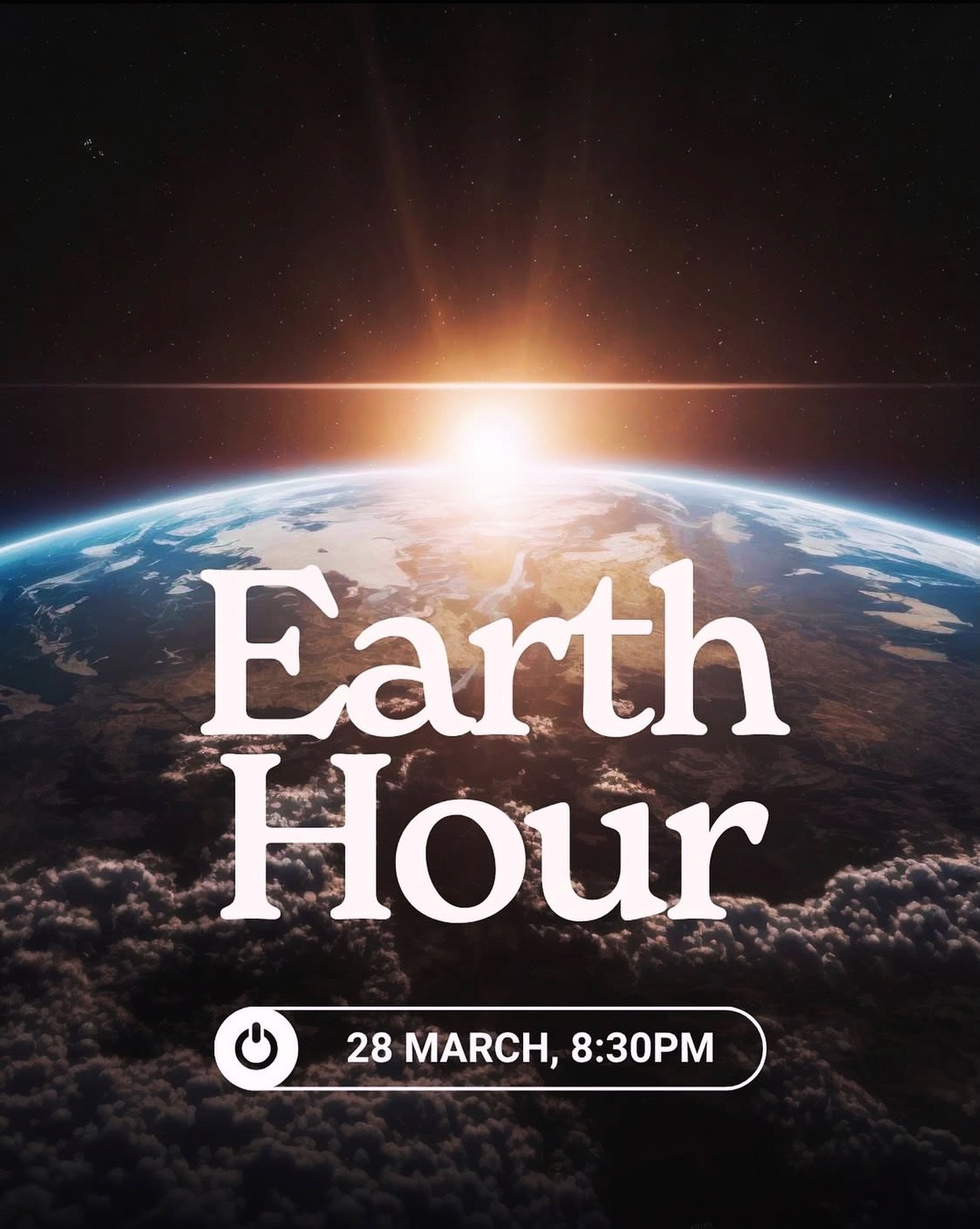 Join Miss Earth Cayman Islands for Earth Hour 🌍✨

🕣 8:30&ndash;9:30 PM EST

Switch off your lights and step back into simpler times&mdash;before the rush of technology. Light a candle, grab a friend, and take this hour to reconnect, reflect, and re