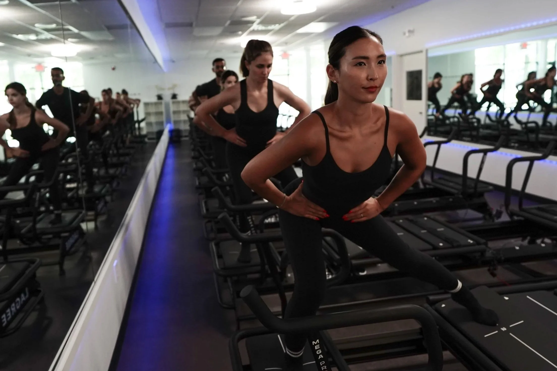 Interior view of FORM BY TWO Lagree and Pilates studio in Princeton, NJ