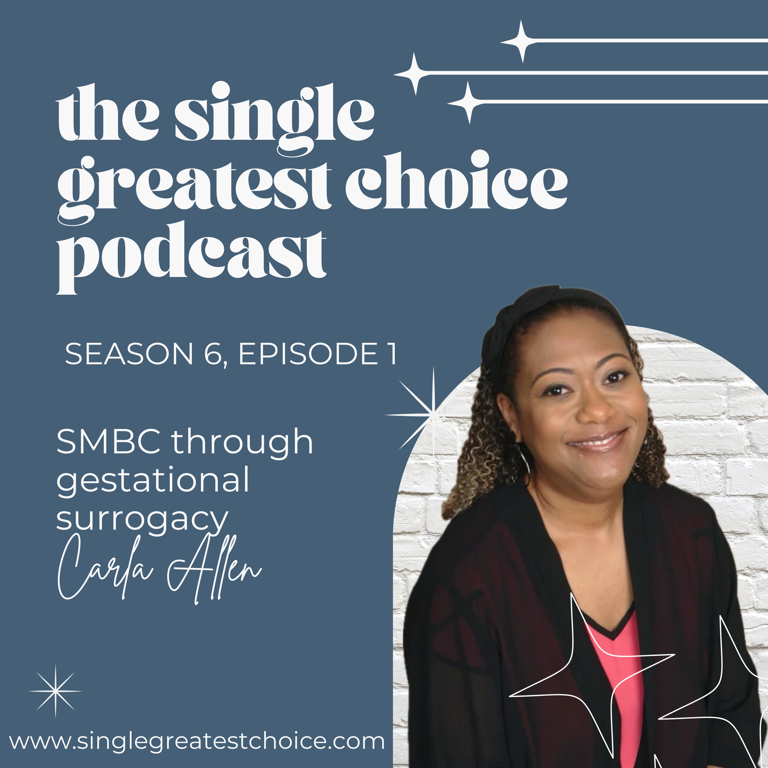 S6, Ep 1: SMBC through gestational carrier, Carla Allen
