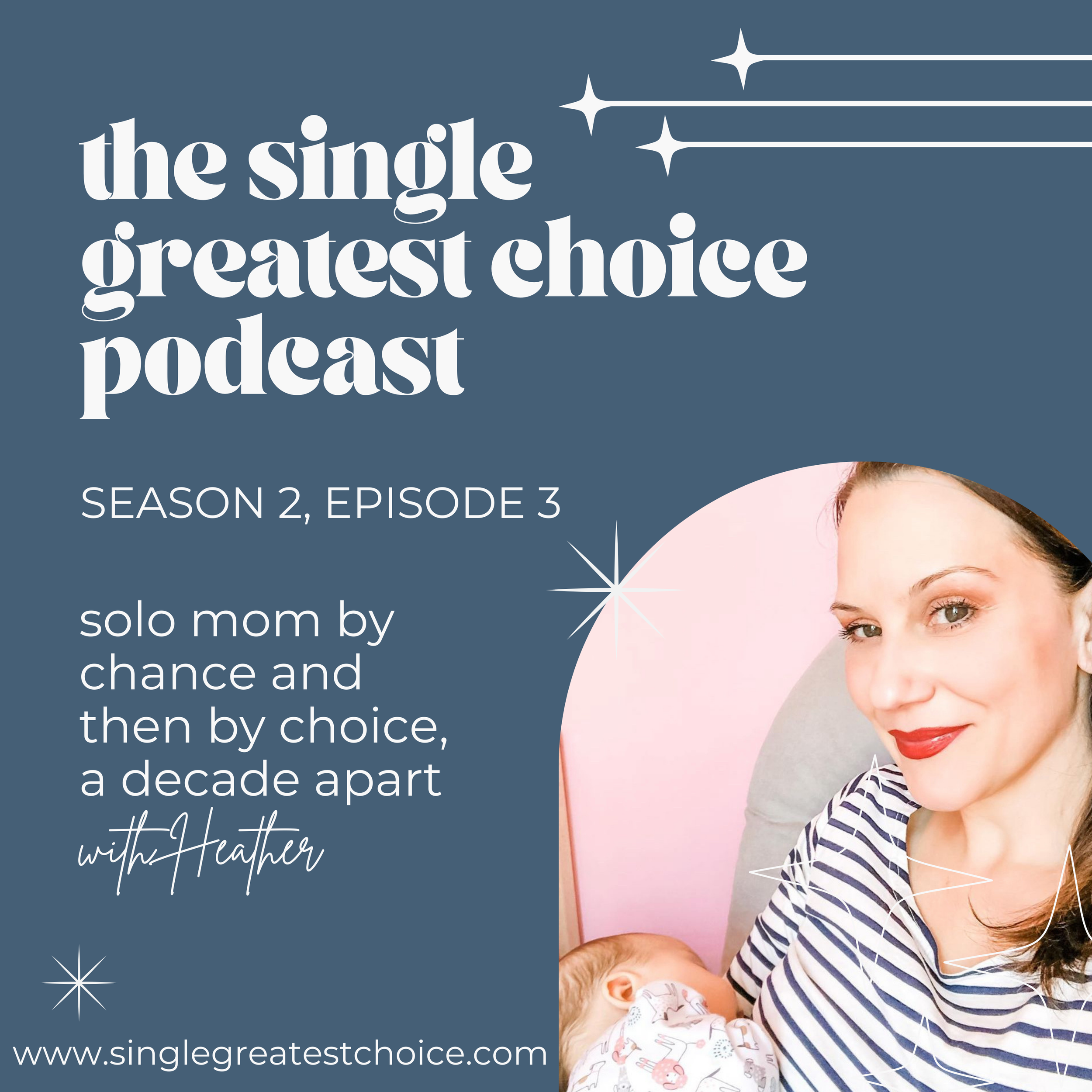 S2, Ep 3: Solo mom by chance and then by choice, a decade apart with Heather