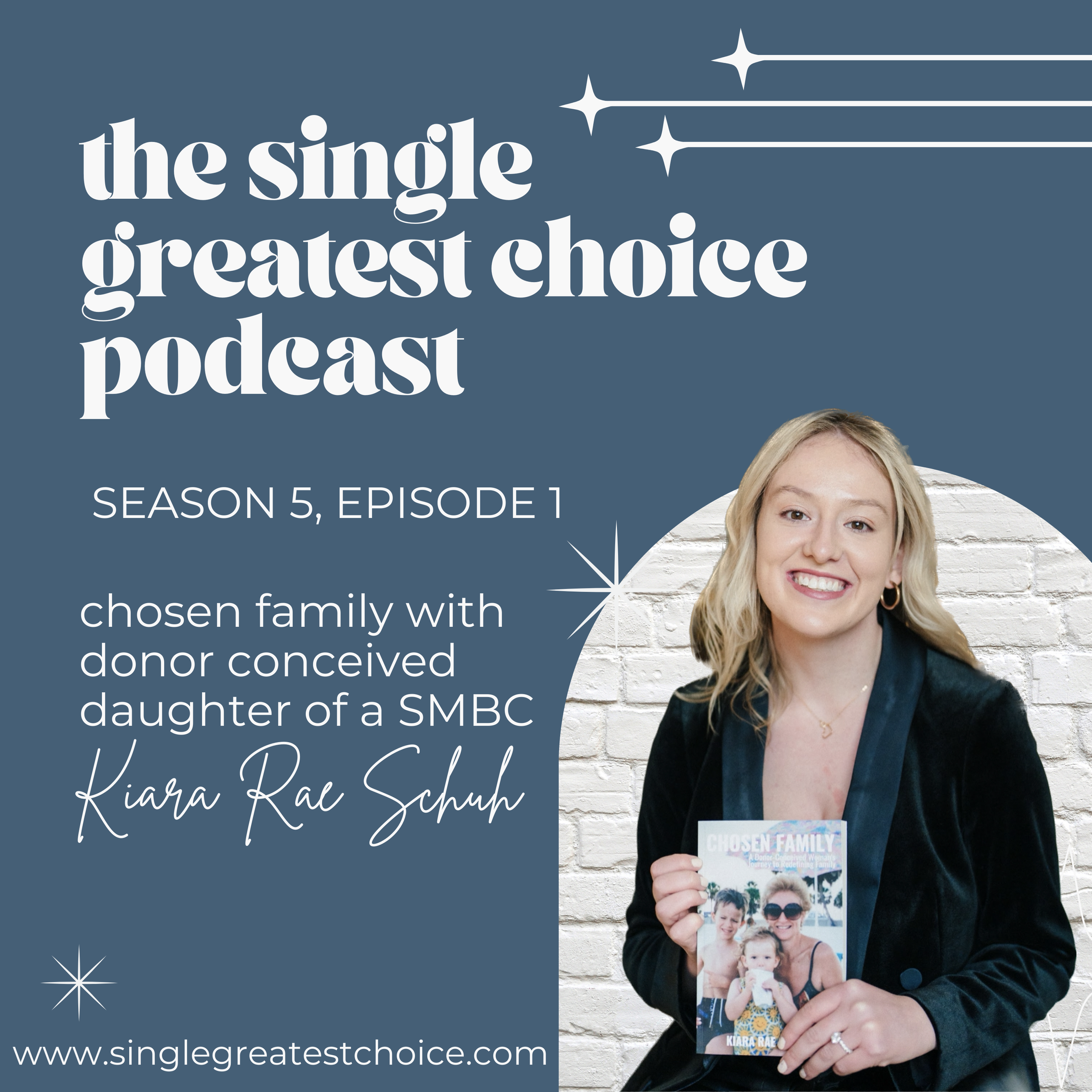 S5, Ep 1: chosen family with donor conceived daughter of a SMBC, Kiara Rae Schuh