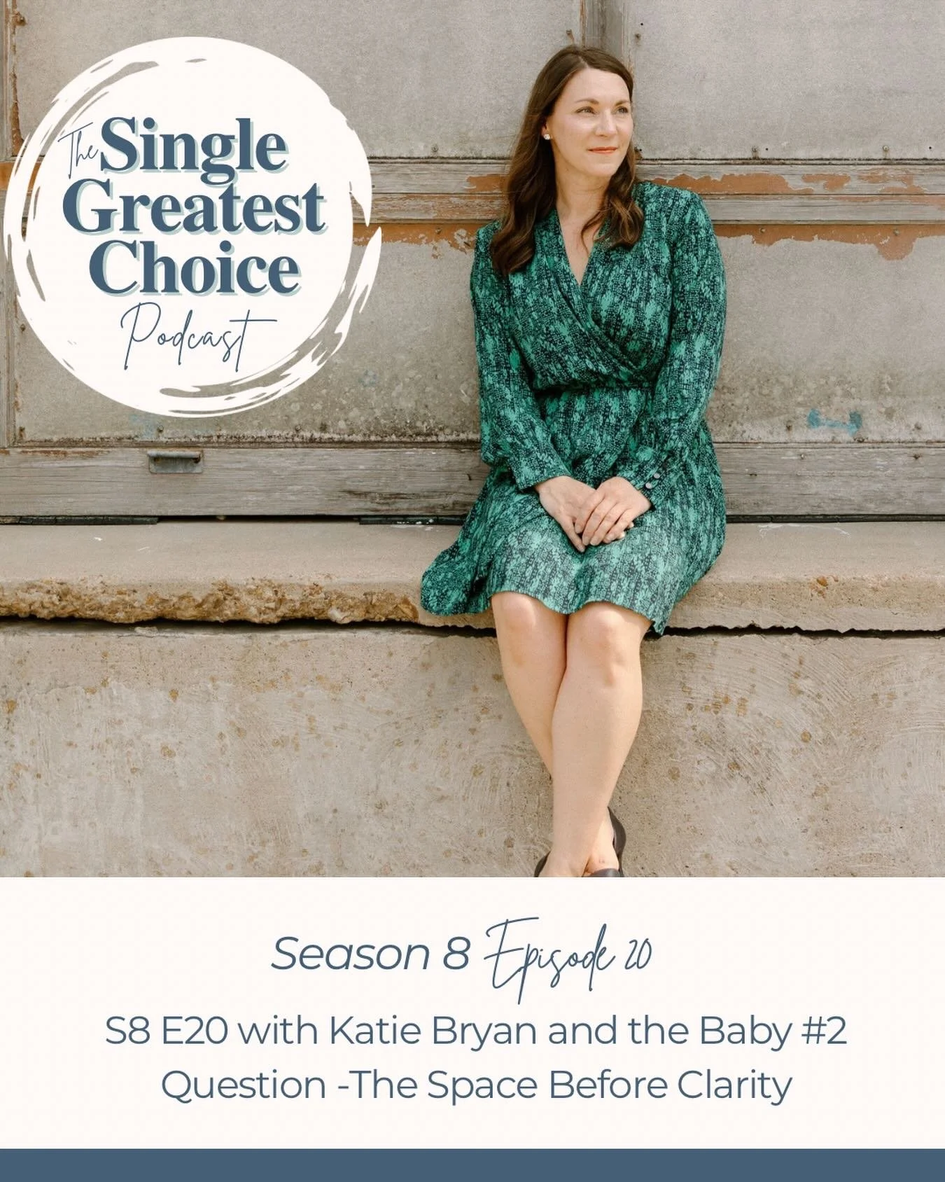 The question I&rsquo;m asked more than any other:
Will I have a second child as a single mother by choice?

In this week&rsquo;s solo episode, I&rsquo;m not sharing an answer &mdash; I&rsquo;m sharing the process. The clarity that came and went, the 