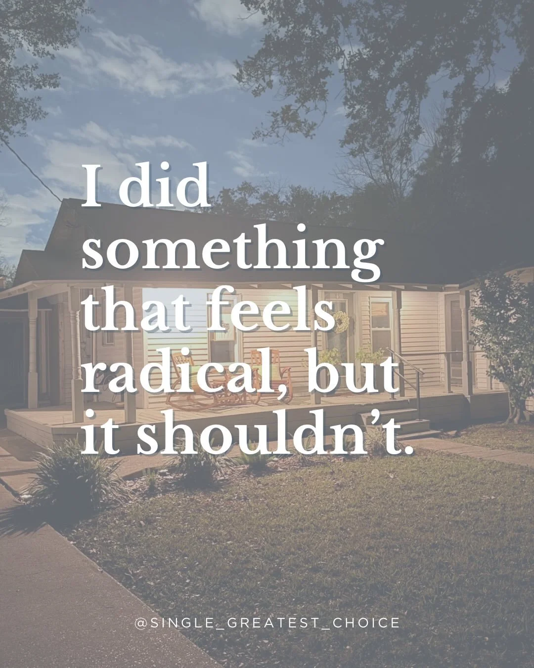 Solo motherhood requires a lot of strength.
But strength doesn&rsquo;t have to mean self-abandonment.

This weekend was a small but meaningful act of attunement&mdash;asking for help, creating space, and letting my needs matter before reaching my bre