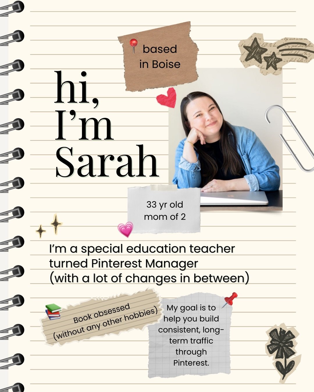 With the shift to offering Pinterest Management, I feel like it&rsquo;s a good time for a reintroduction.
&nbsp;
Focusing on Pinterest management feels like I&rsquo;m honing my craft to the place where I can serve best.
&nbsp;
I&rsquo;m bringing all 