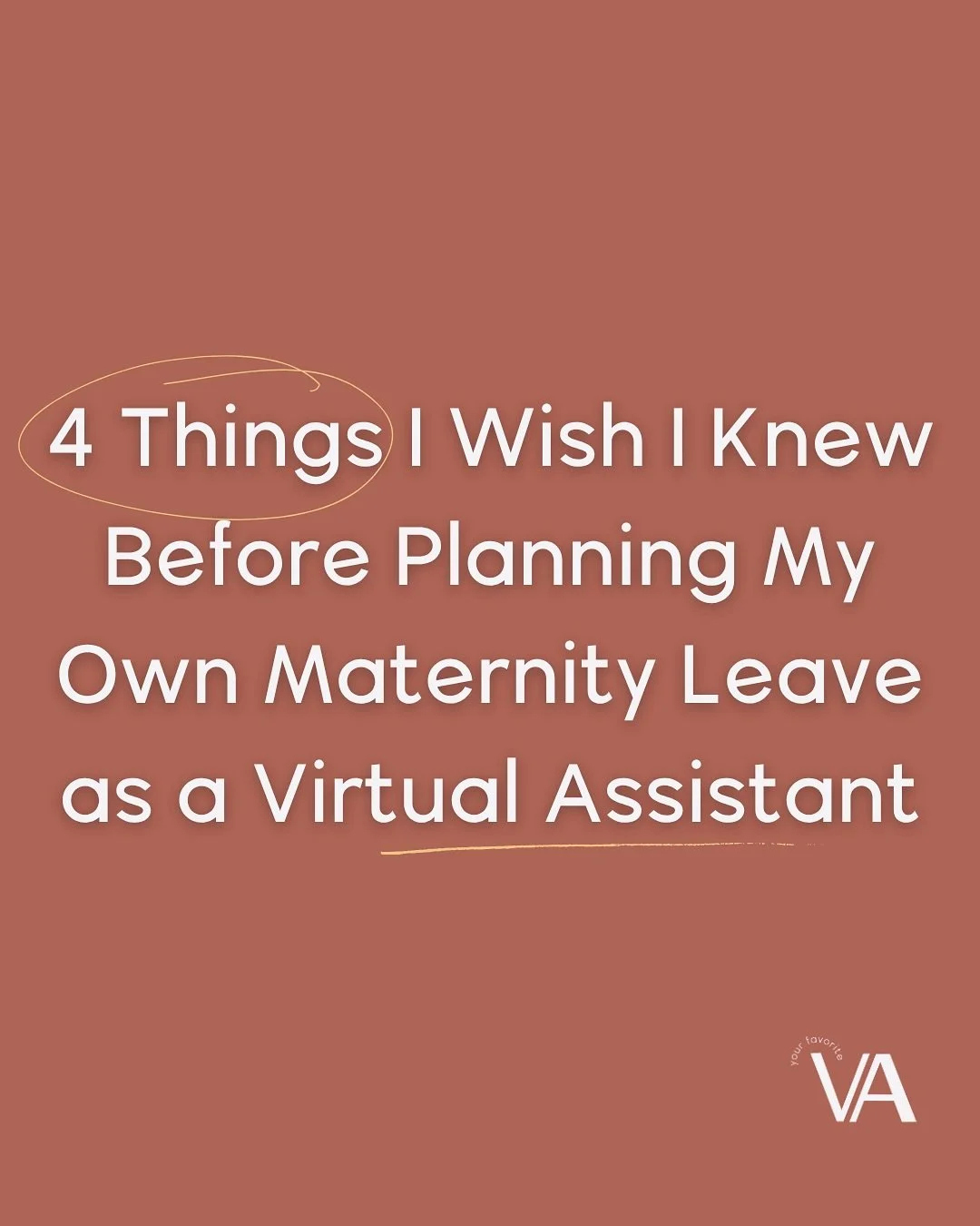 I wish someone had told me sooner that planning for maternity leave as a Virtual Assistant isn&rsquo;t about being &ldquo;ready&rdquo;&hellip;it&rsquo;s about being supported.

You don&rsquo;t need to have every system built or every client conversat