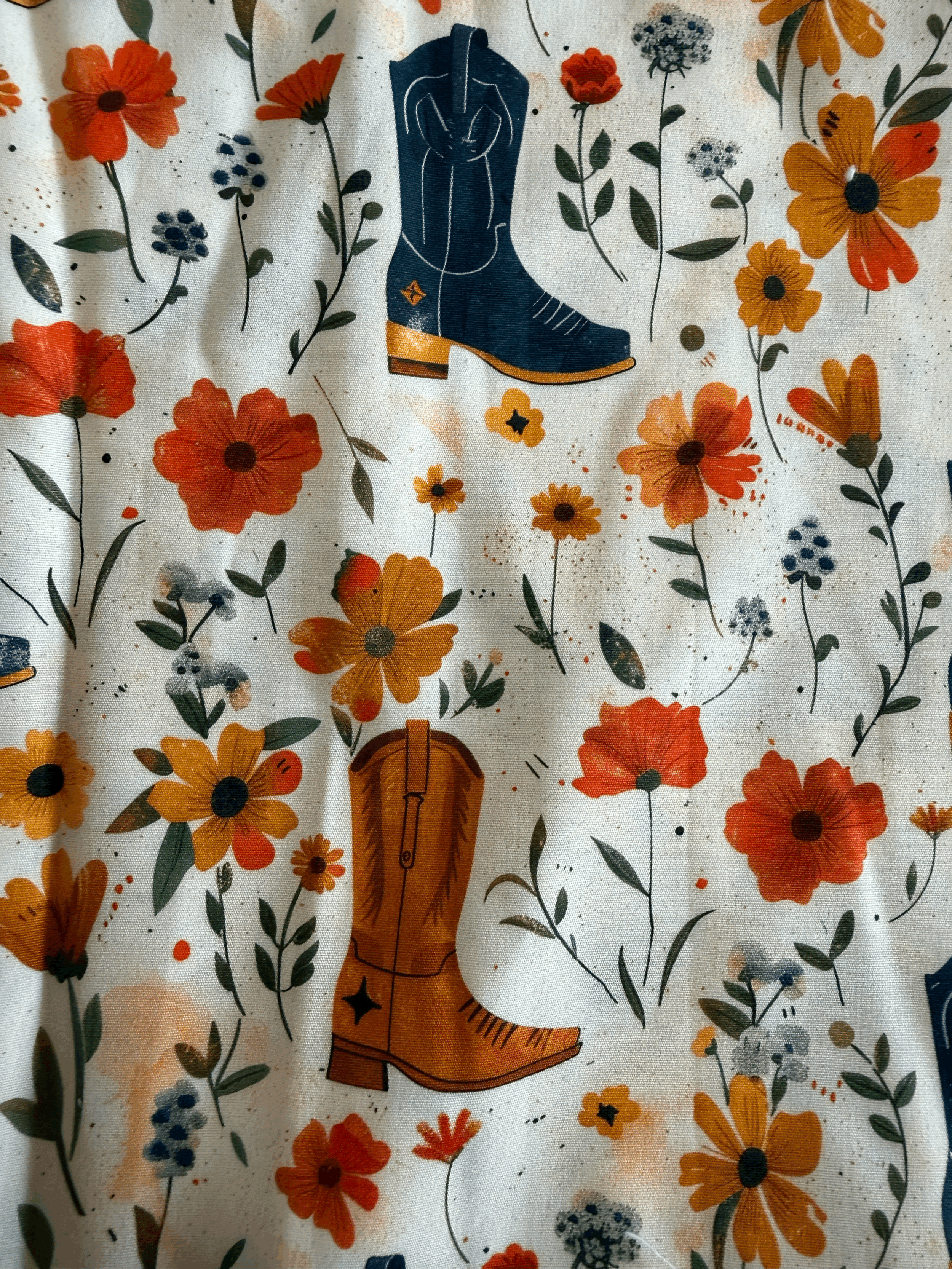 Floral Boots