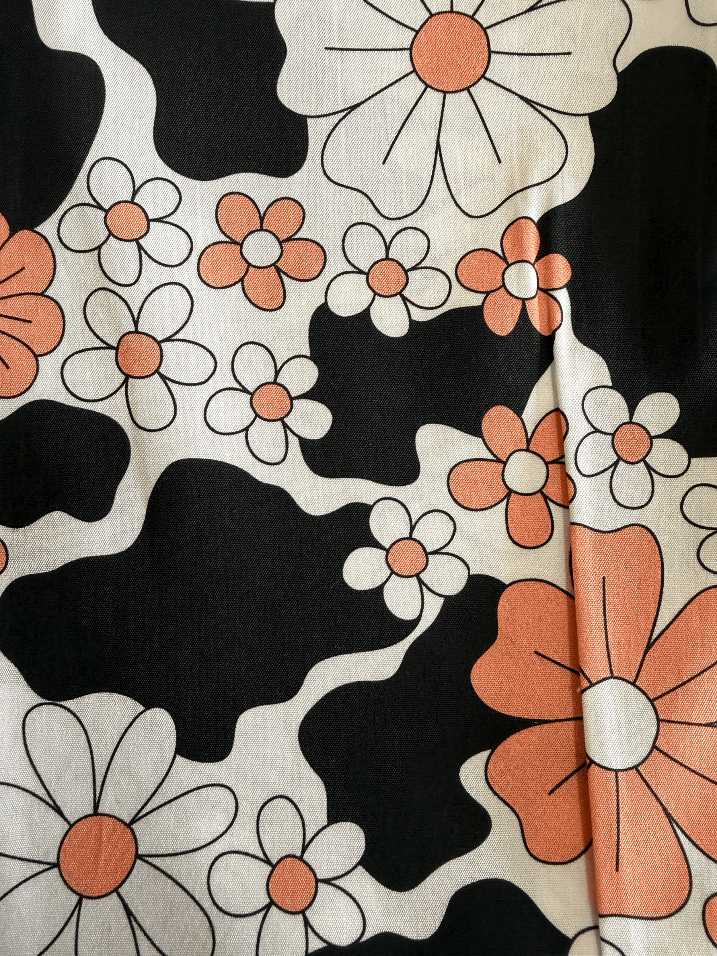 Floral Cow Print