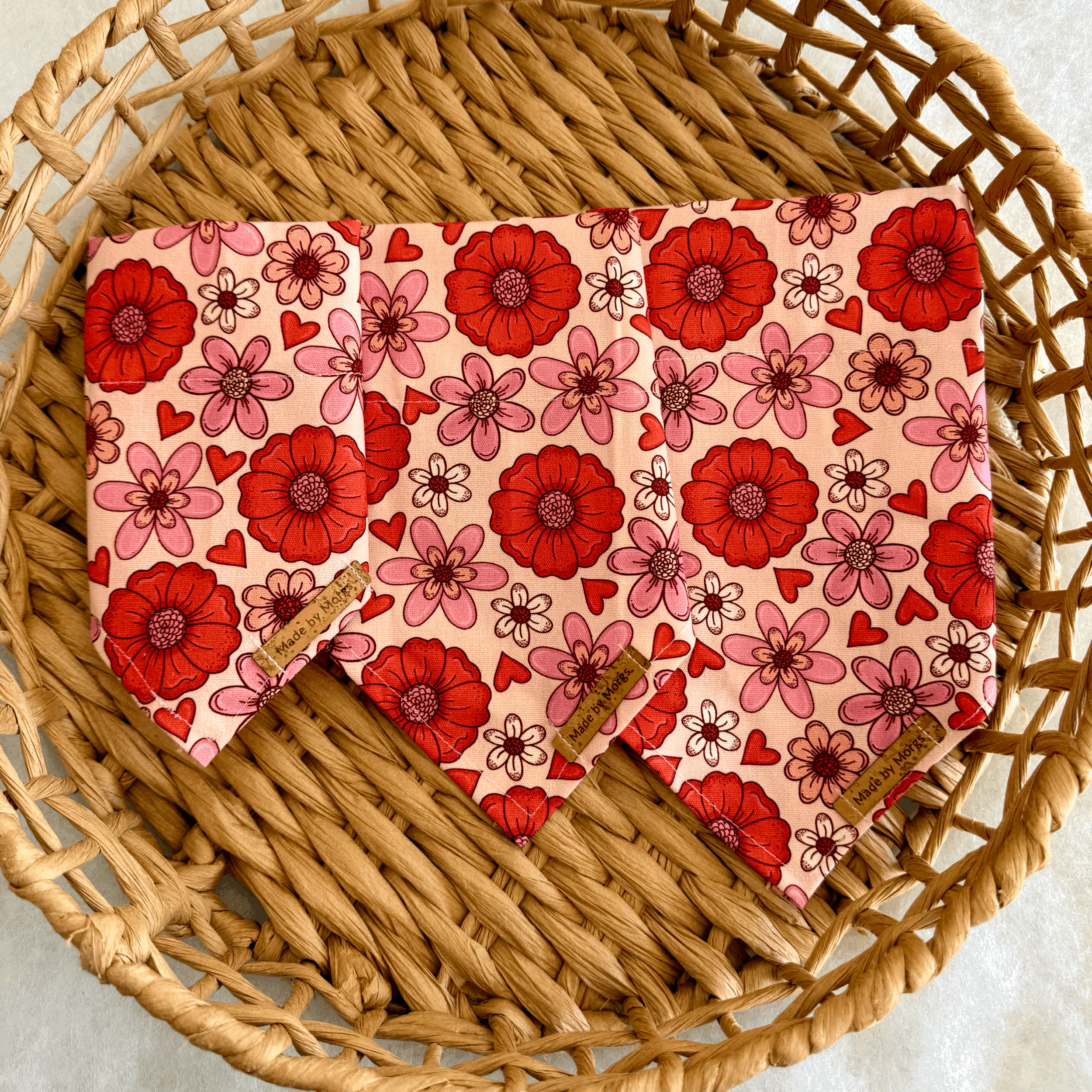 Love Flower Bandanas