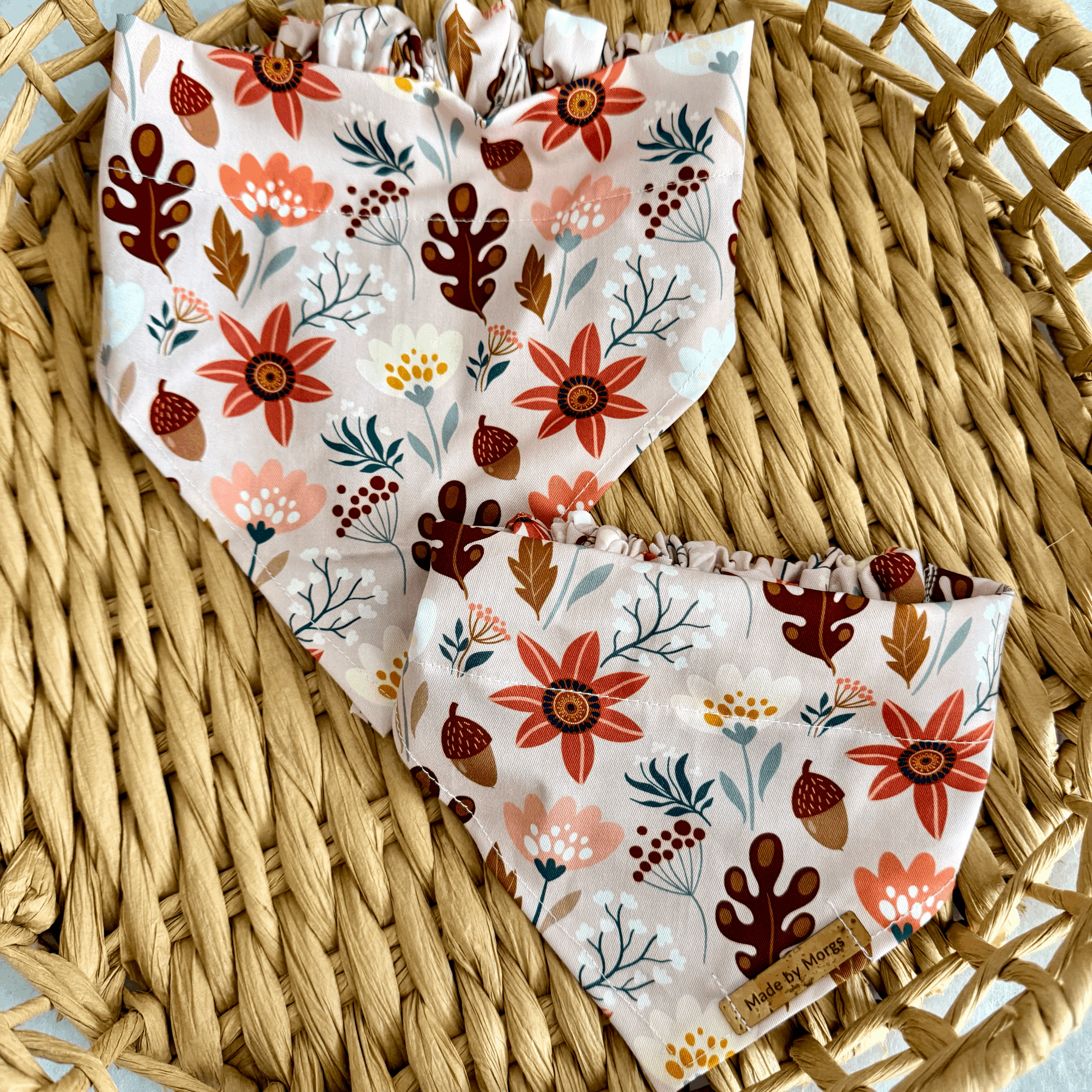 Autumn Floral Bandana